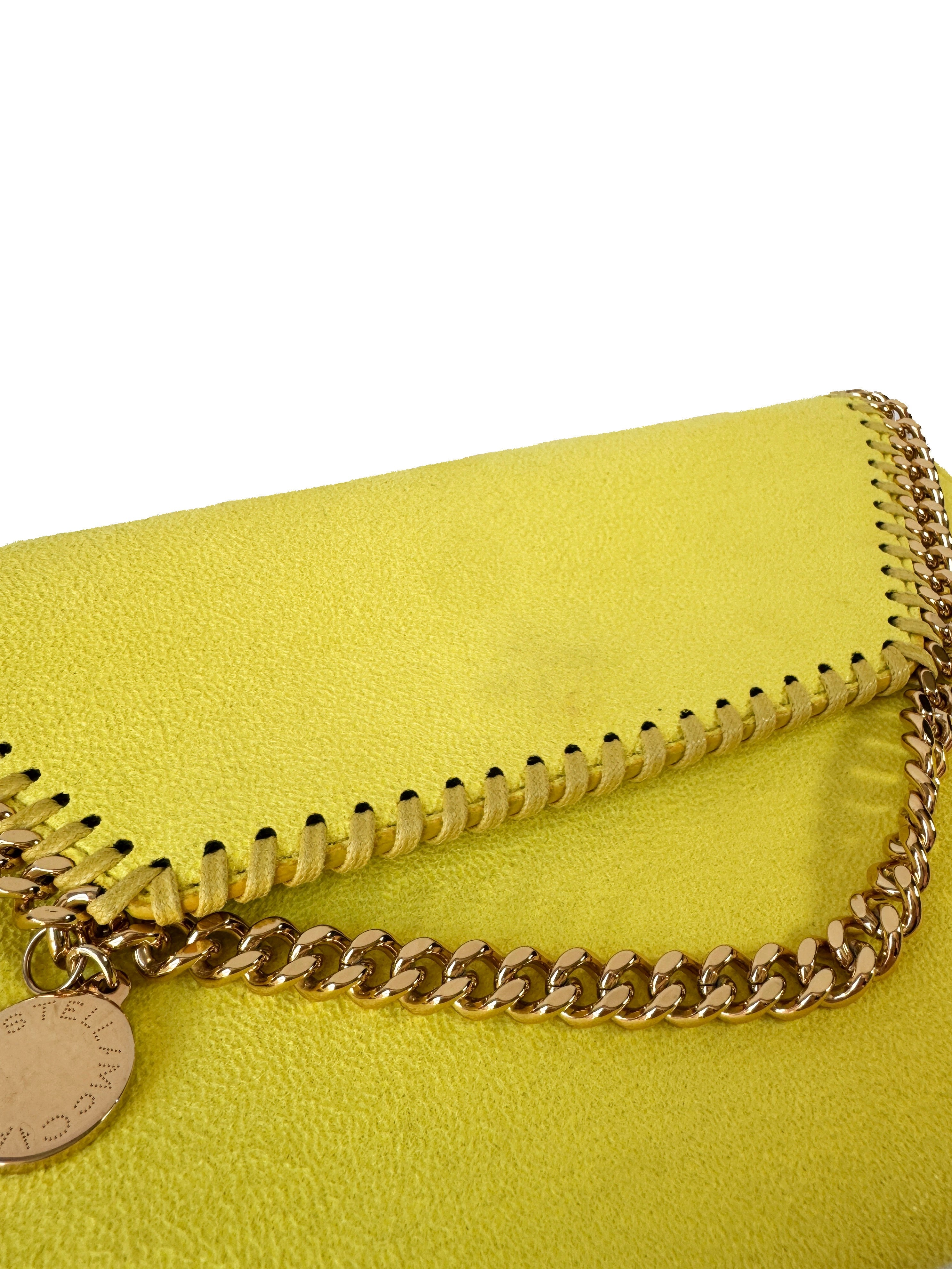 Stella McCartney canary mini Falabella shaggy deer crossbody *as is*