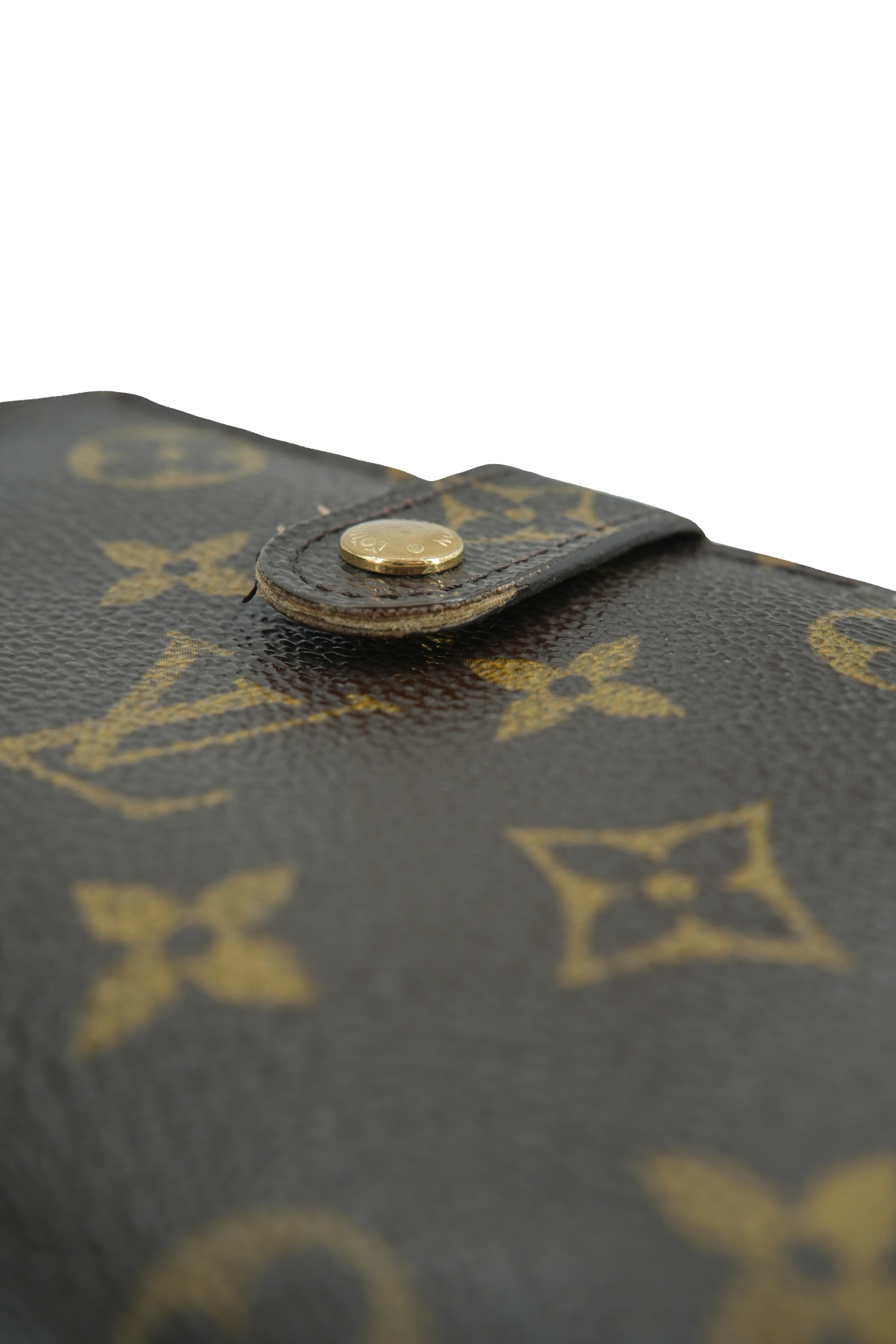 Louis Vuitton monogram Porte Monnaie Billets Viennois wallet TH1025