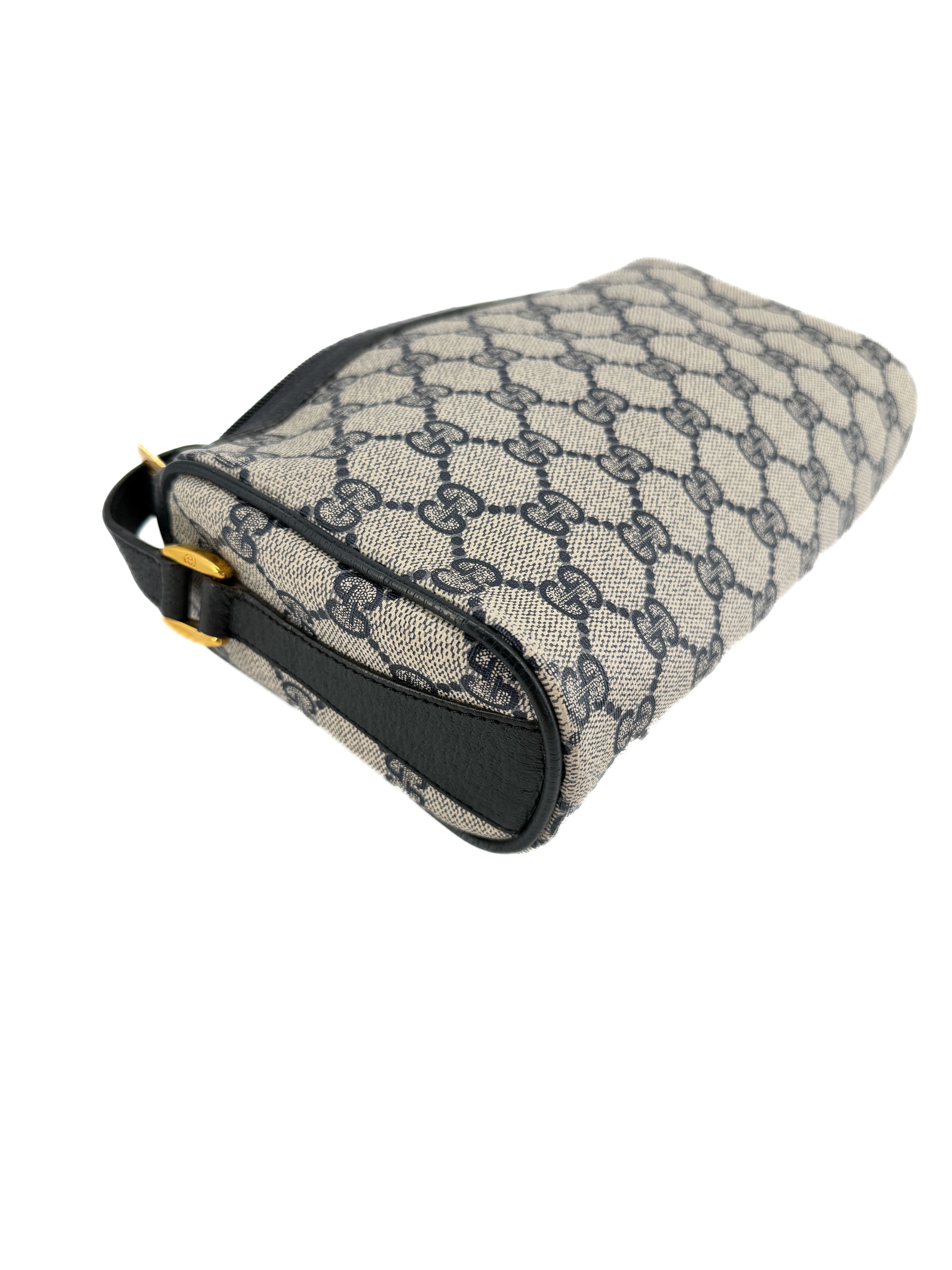 Gucci navy Sherry line crossbody 89-02-018