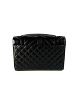 Saint Laurent black leather medium Envelope bag **box