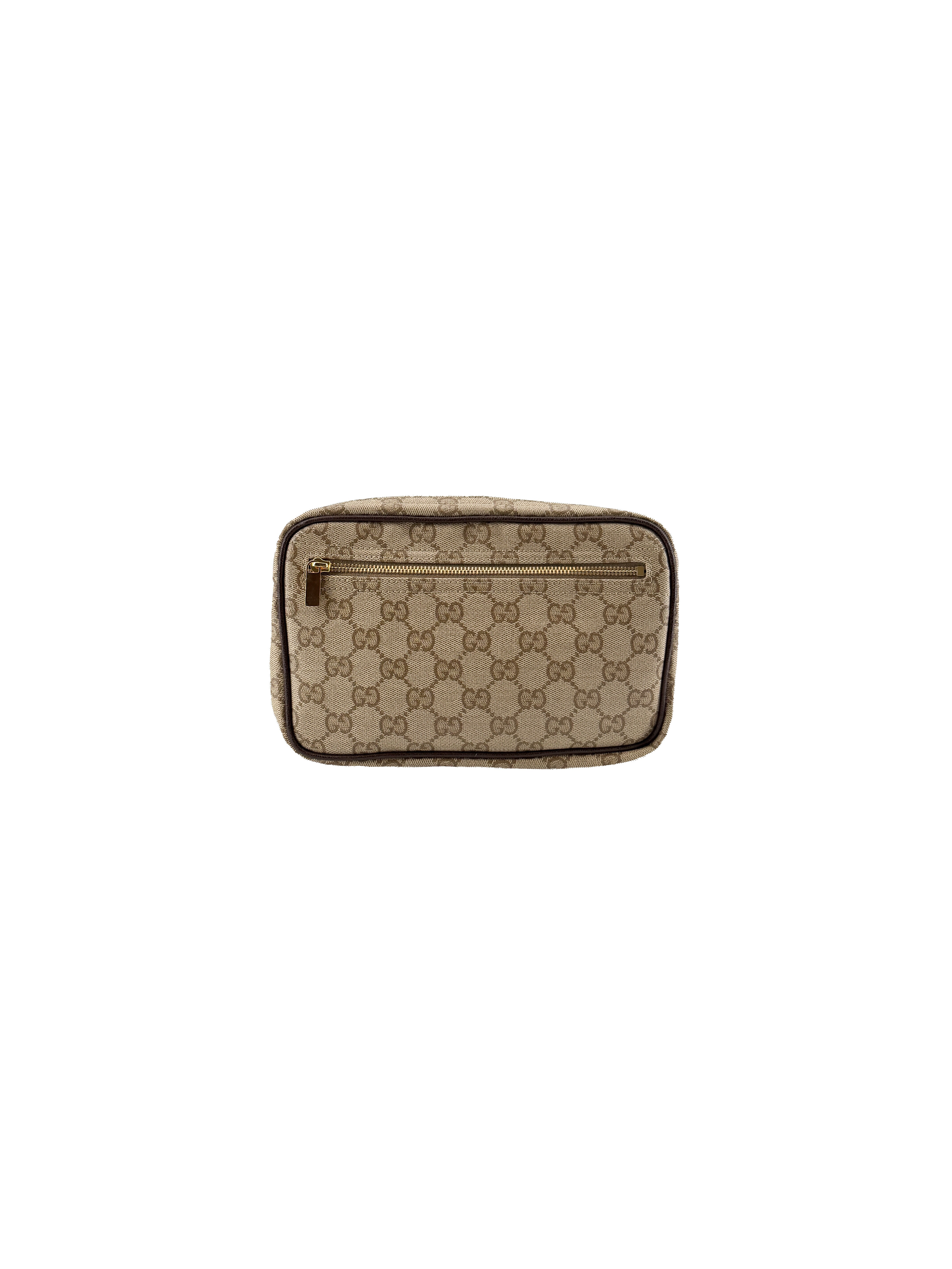 Gucci brown GG mini bag with Web 876391-0416
