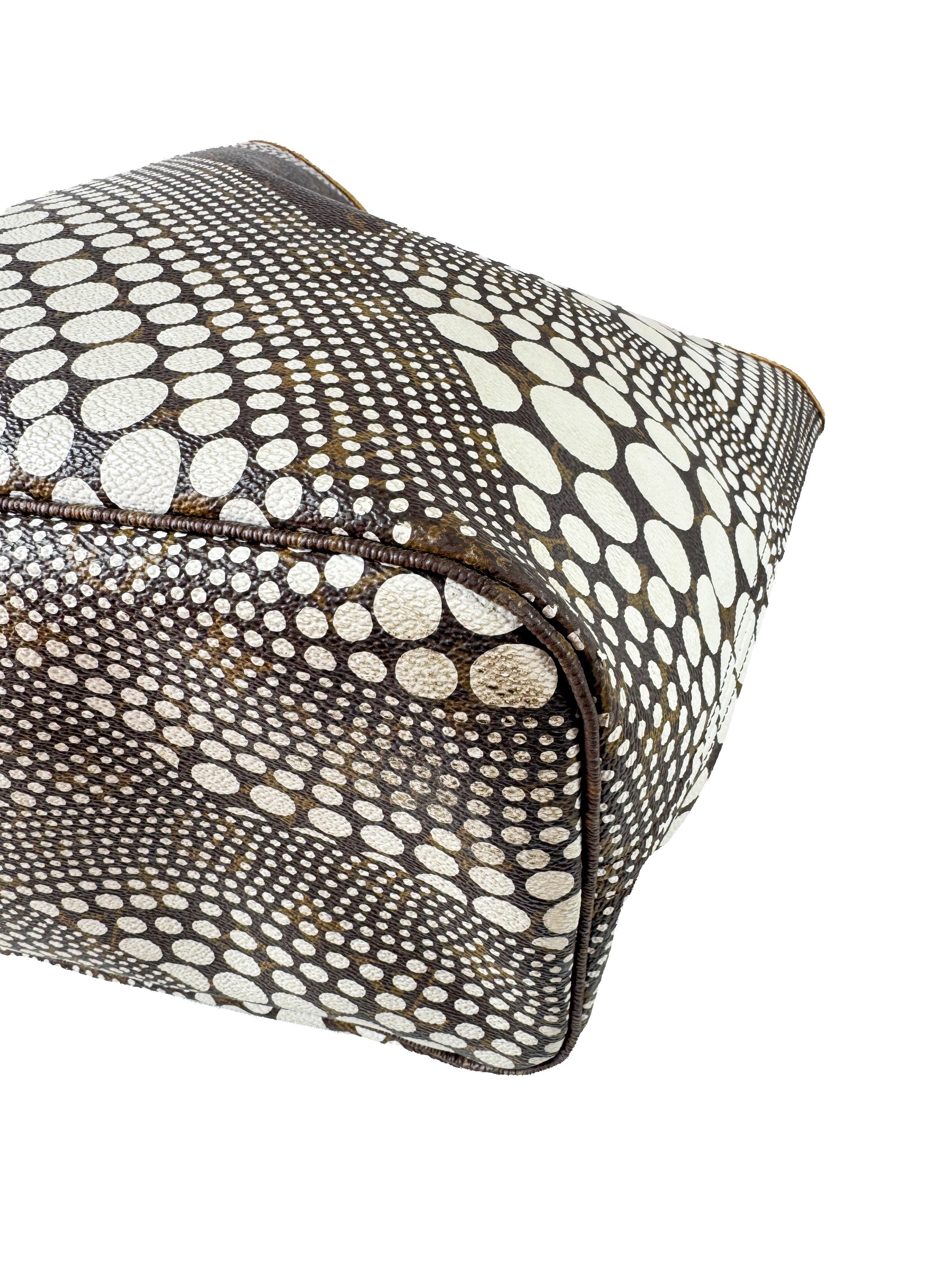 Louis Vuitton Neverfull Tote Limited Edition Kusama Waves Monogram Canvas MM  GI4142