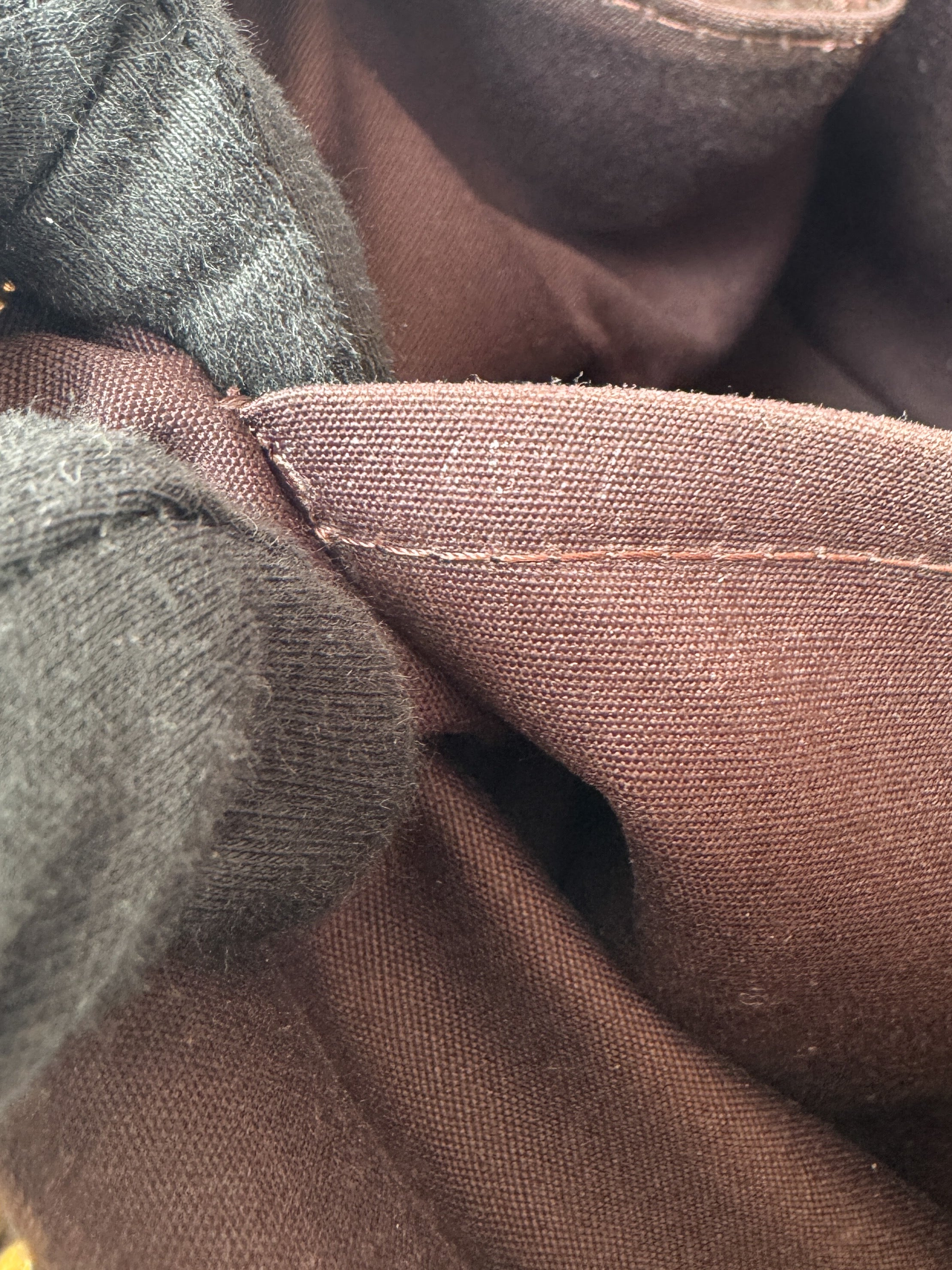 Louis Vuitton vernis rosewood ave bag SL4007