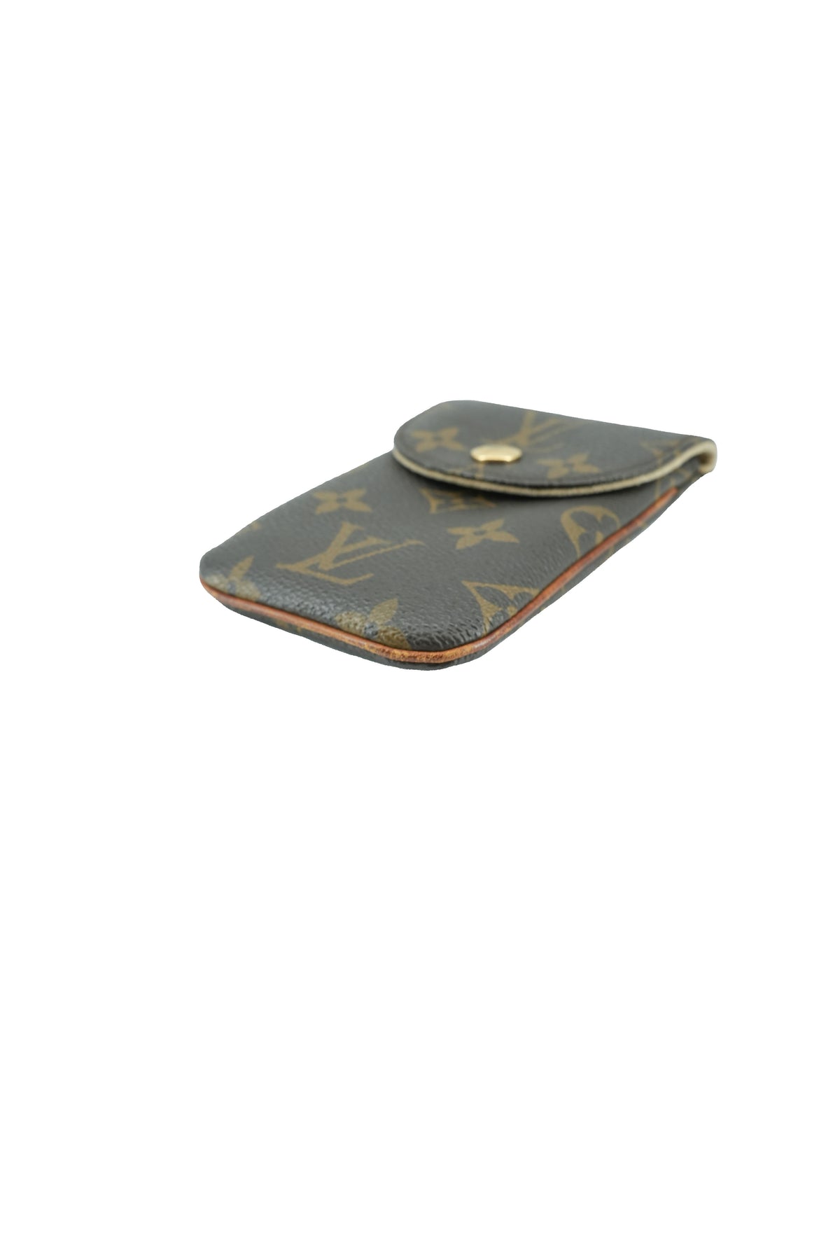 Louis Vuitton brown monogram keychain pouch SN4009