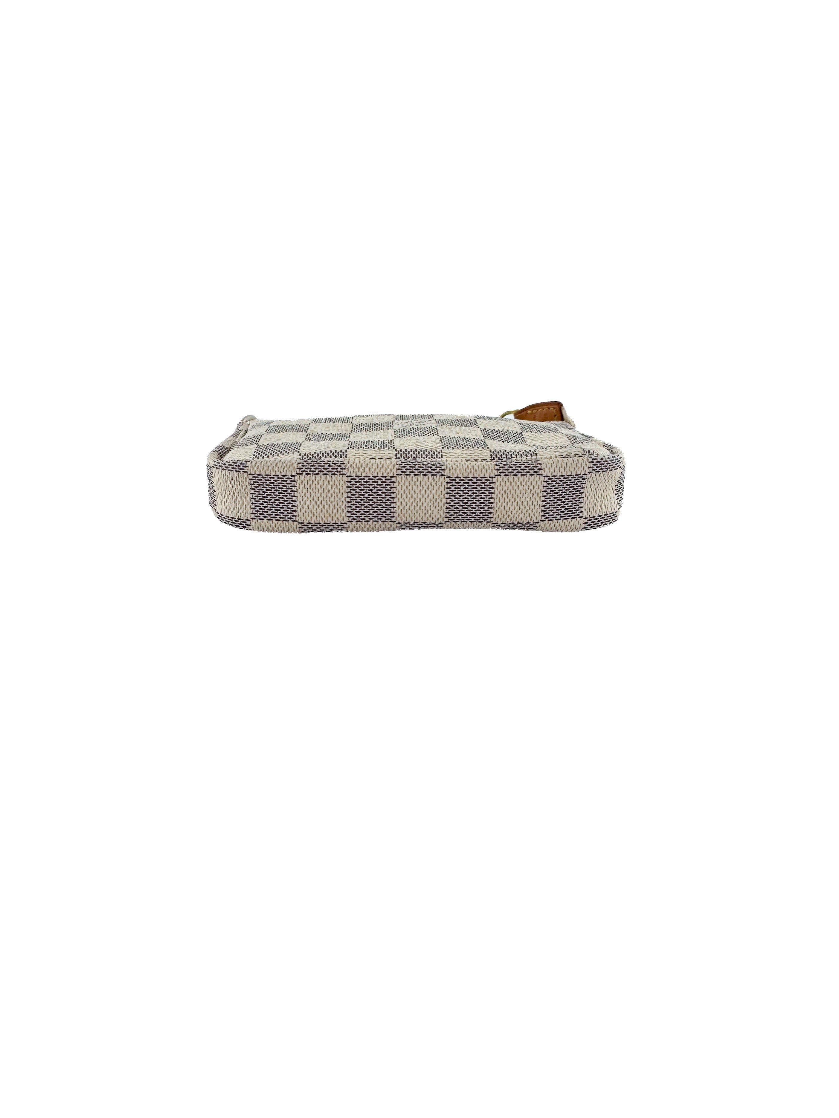 Louis Vuitton damier azur mini pochette DU4160