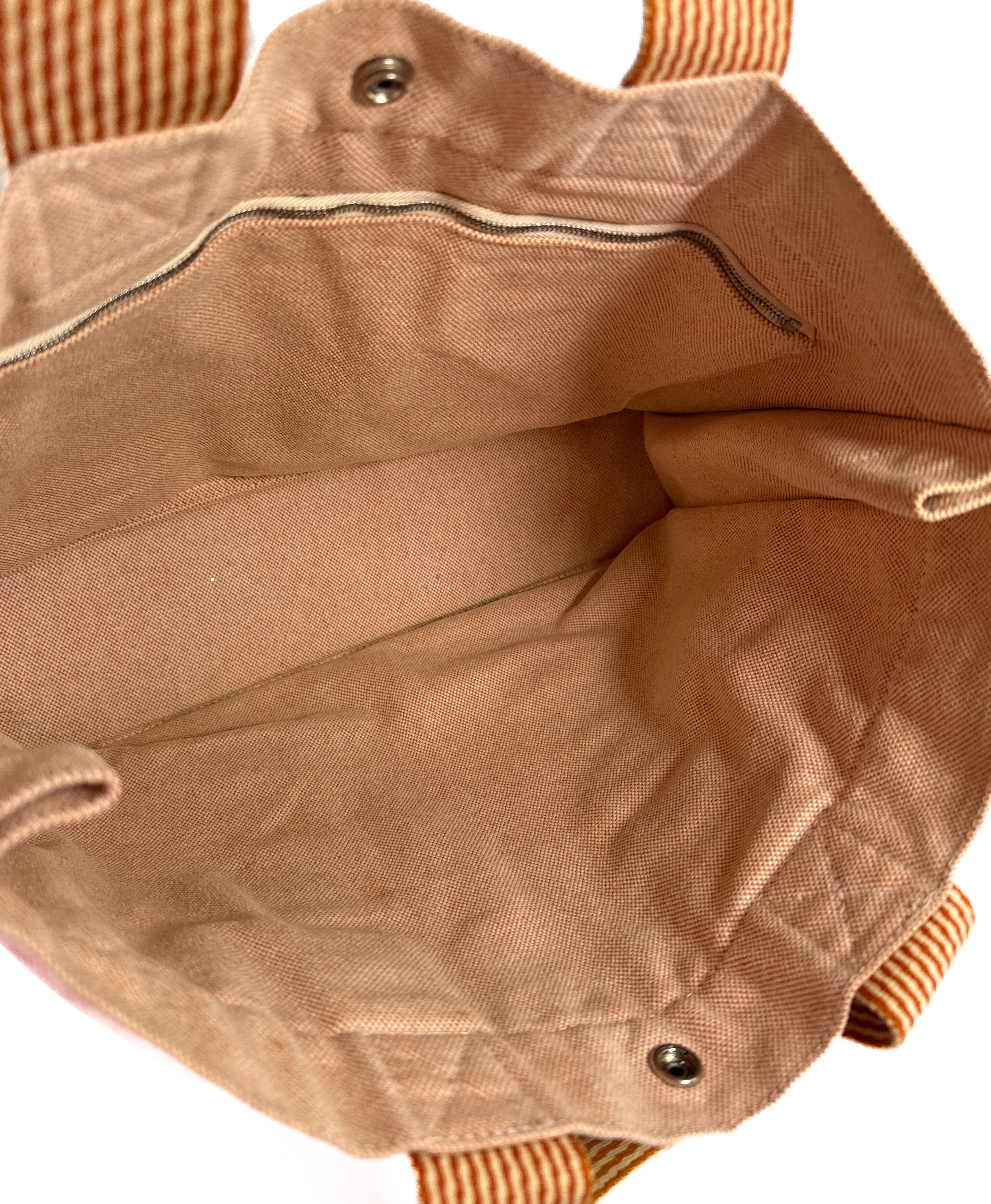 Hermès orange herline new fourre tout MM tote