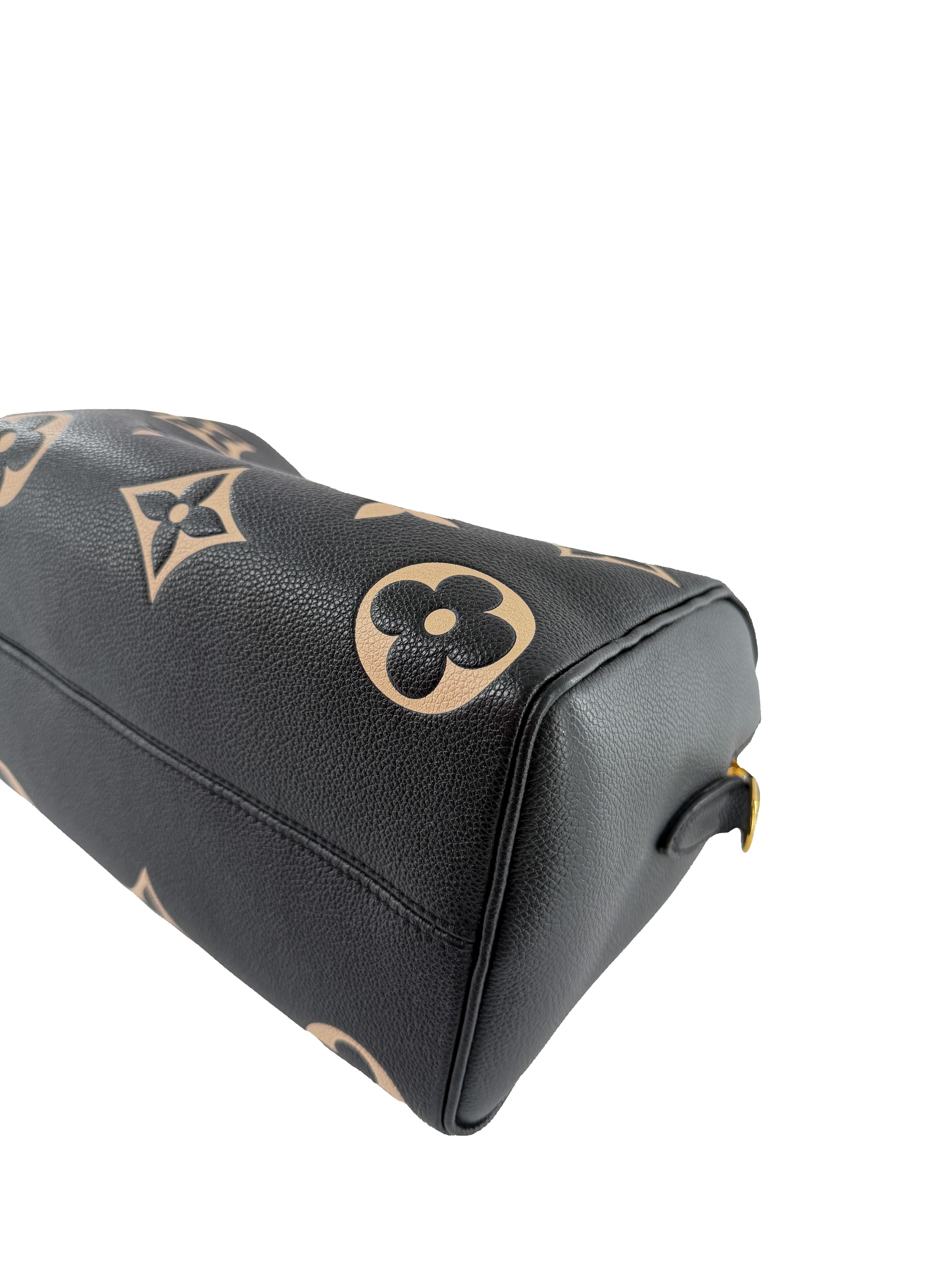 Louis Vuitton Giant Monogram Seedy 25 Bandouliere black/beige NFC - My Girlfriend's Wardrobe LLC
