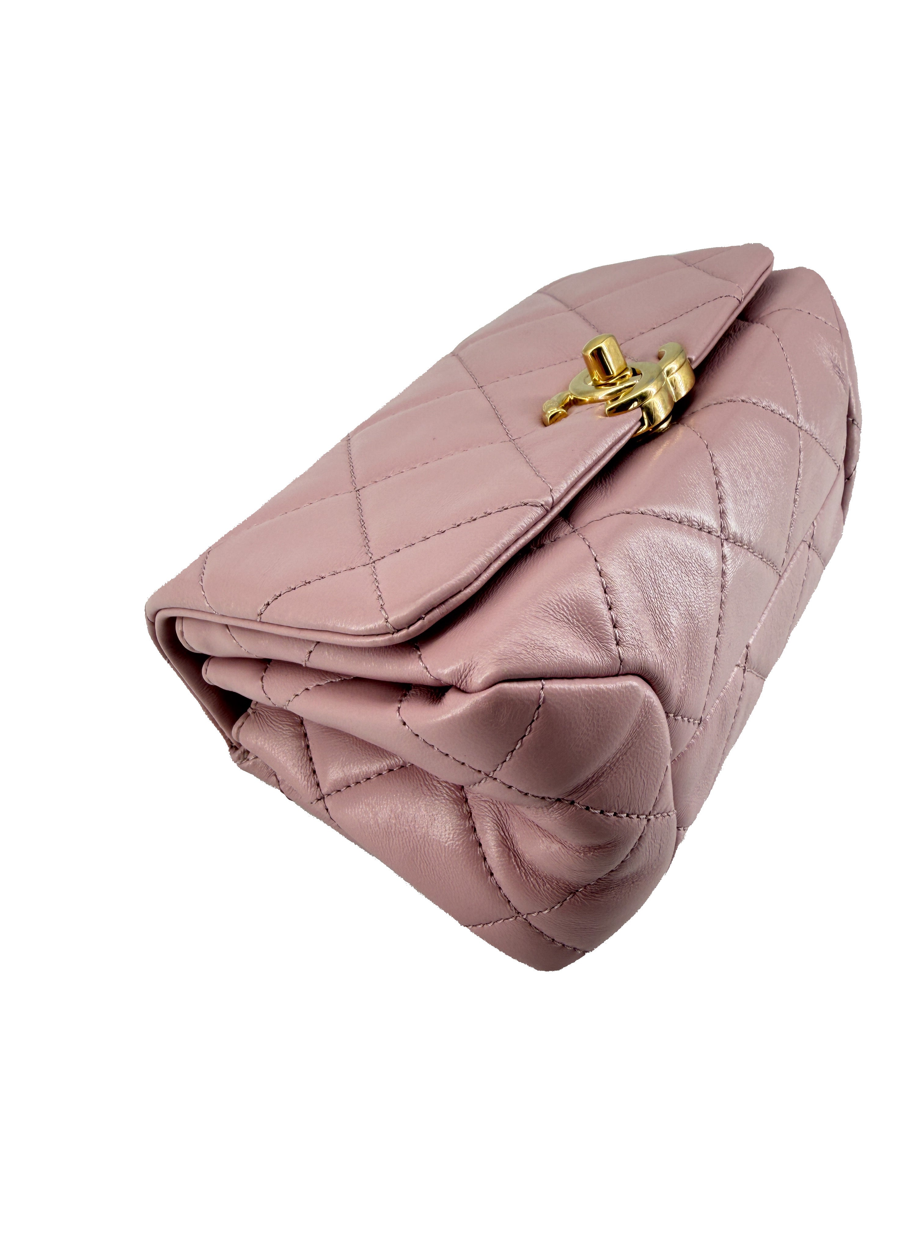 Chanel pink Match small flap bag P0H1C0H5