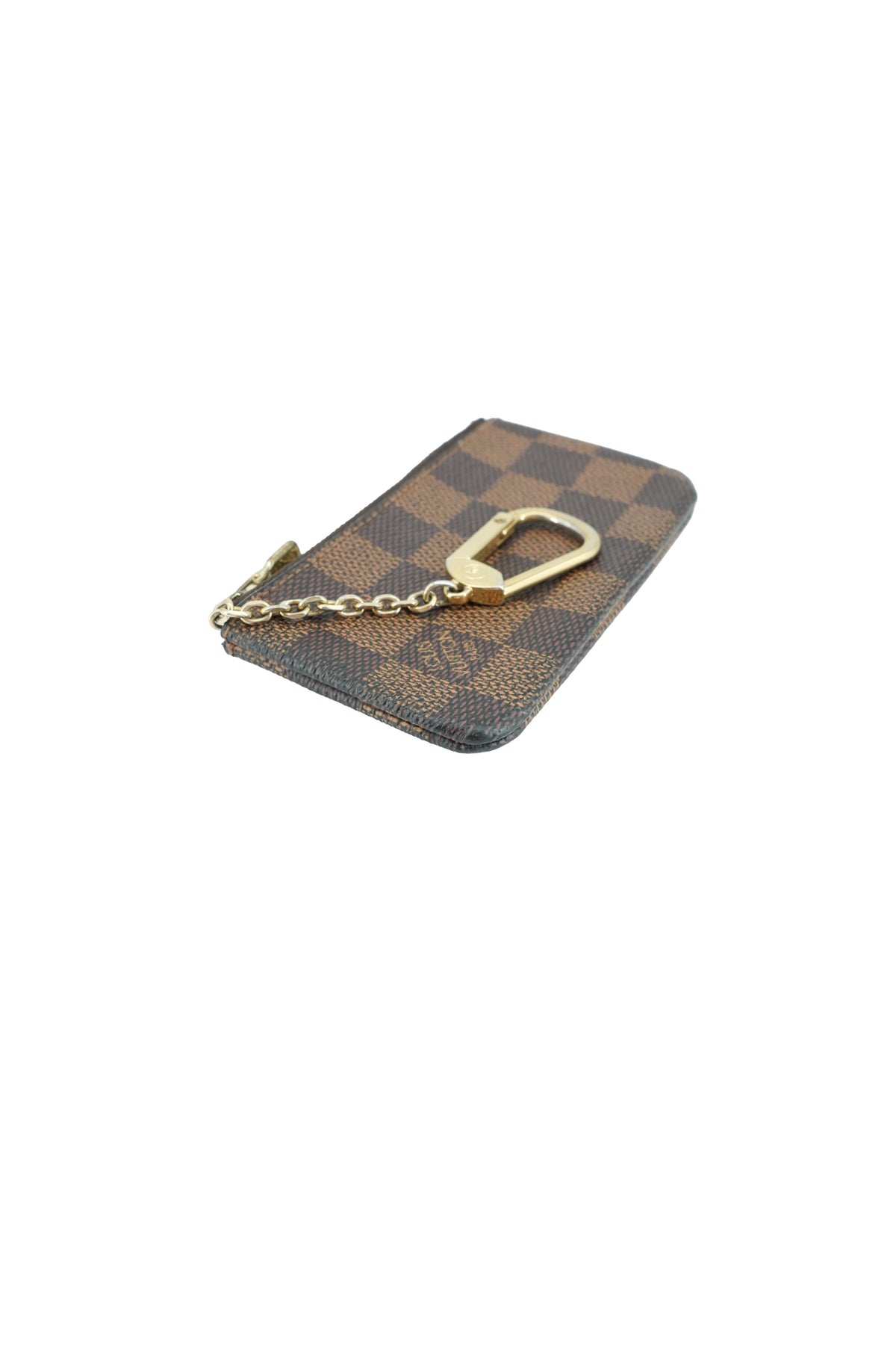 Louis Vuitton damier ebene key cles pouch TA1160