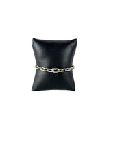 David Yurman sterling silver and 18k gold Madison chain bracelet