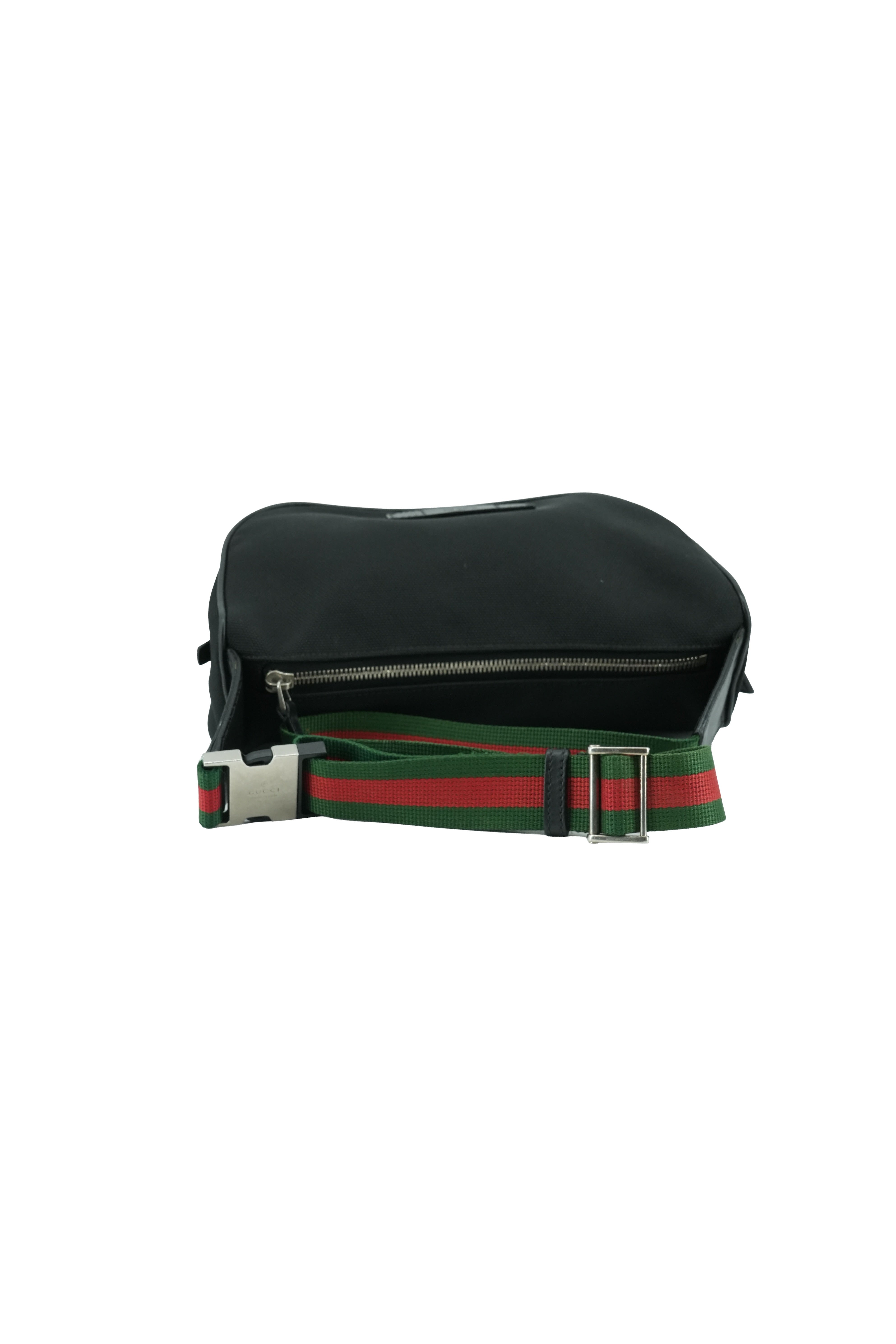 Gucci black techno canvas belt bag 630920 498879