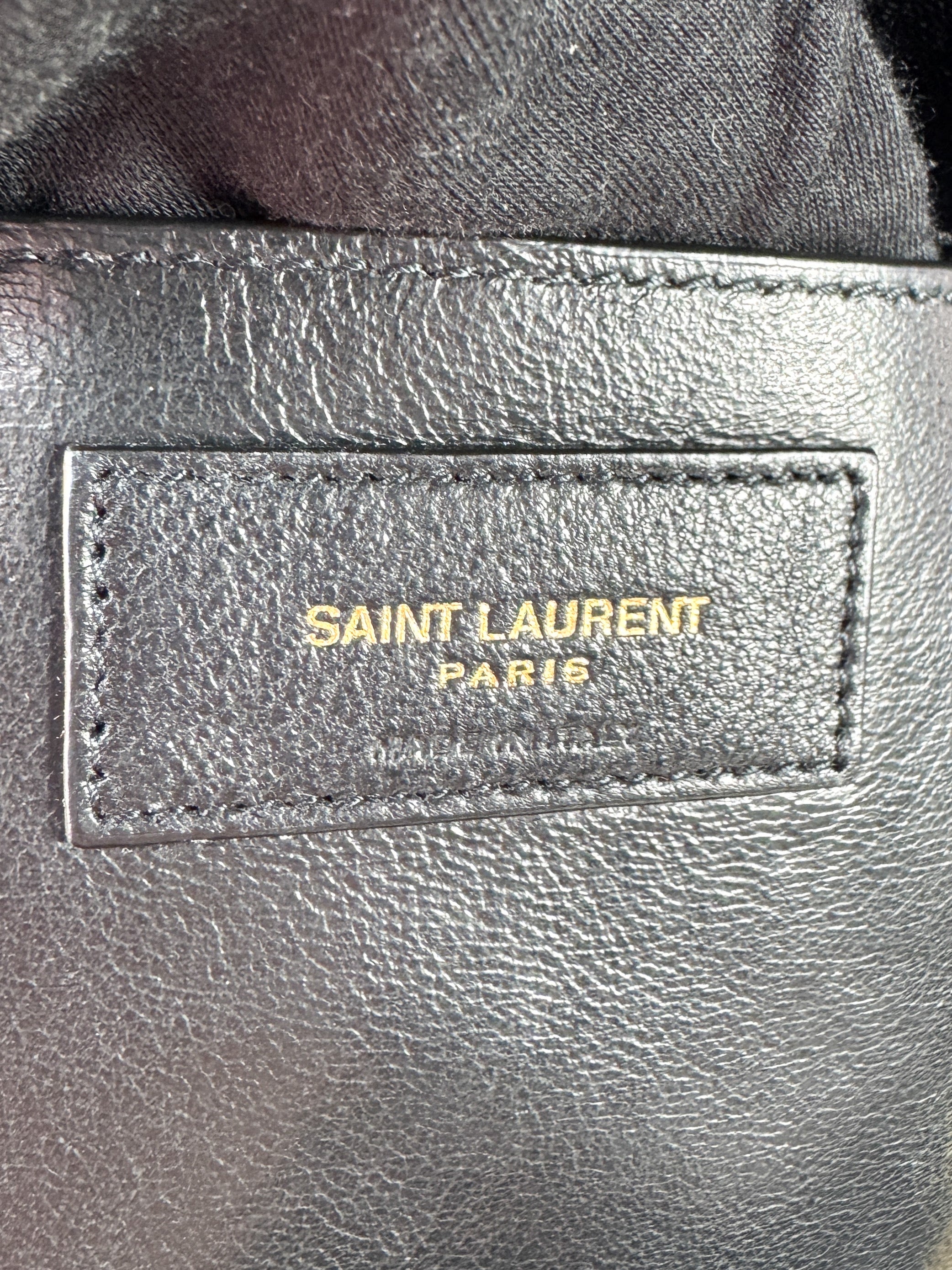 Saint Laurent black large College bag TCT600278-0522