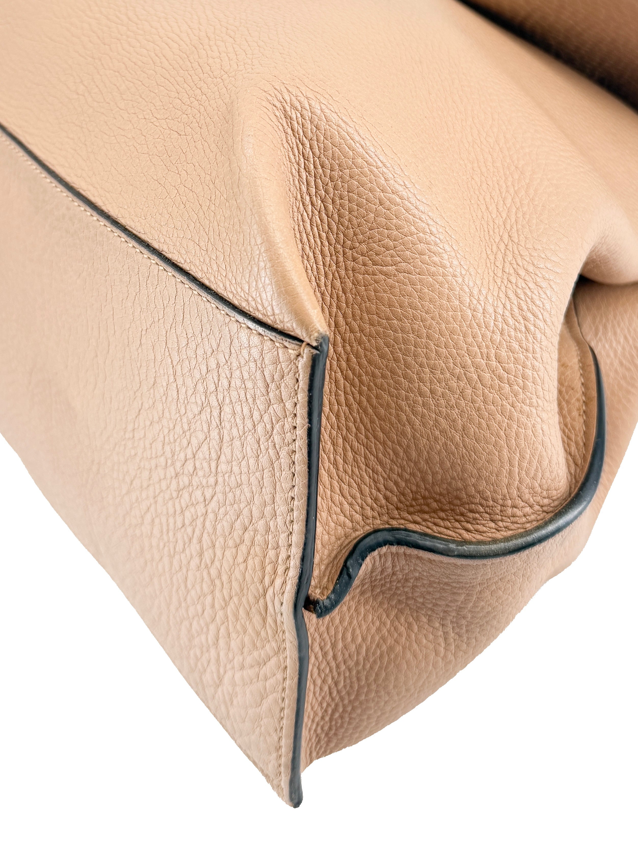 Gucci beige bamboo top handle daily bag 870830-002123