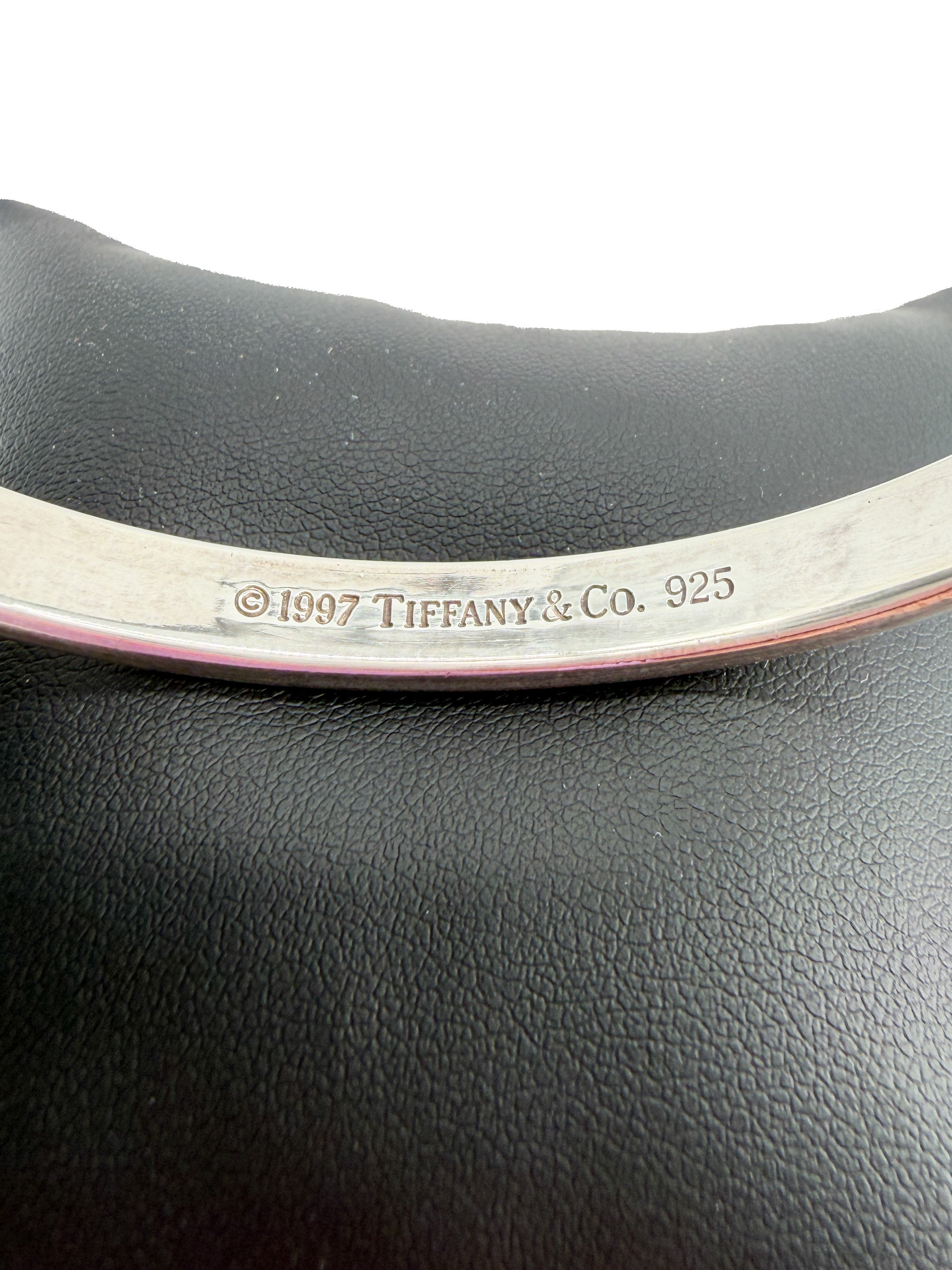 Tiffany & Co 1837 1997 slim bangle
