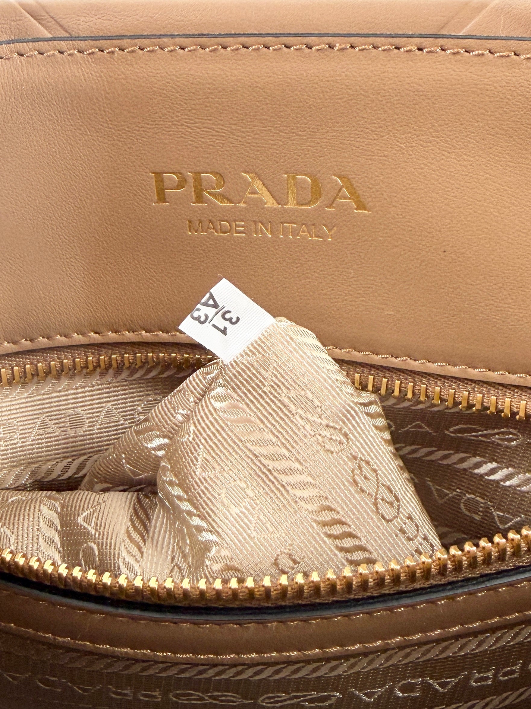 Prada symbole leather tote small 31 A3