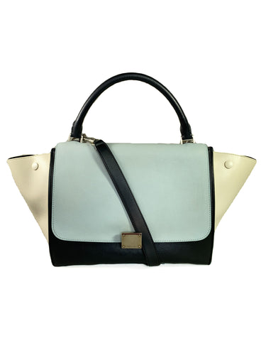 Celine medium tri color trapeze bag U-MM-0123