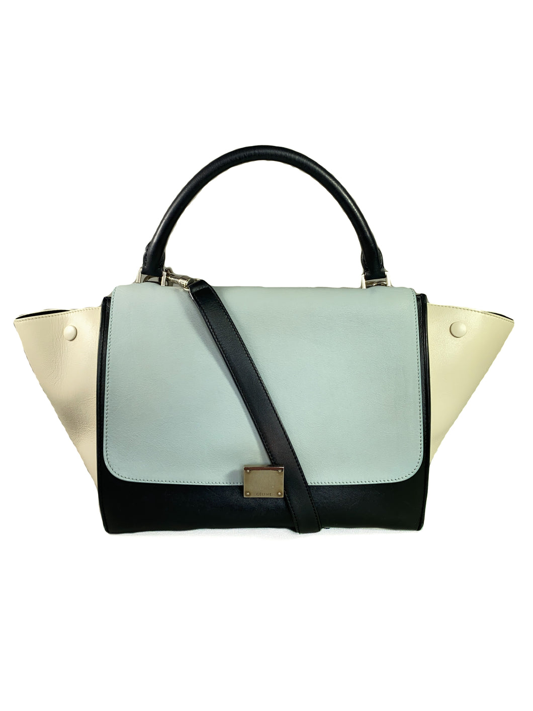 Celine medium tri color trapeze bag U-MM-0123