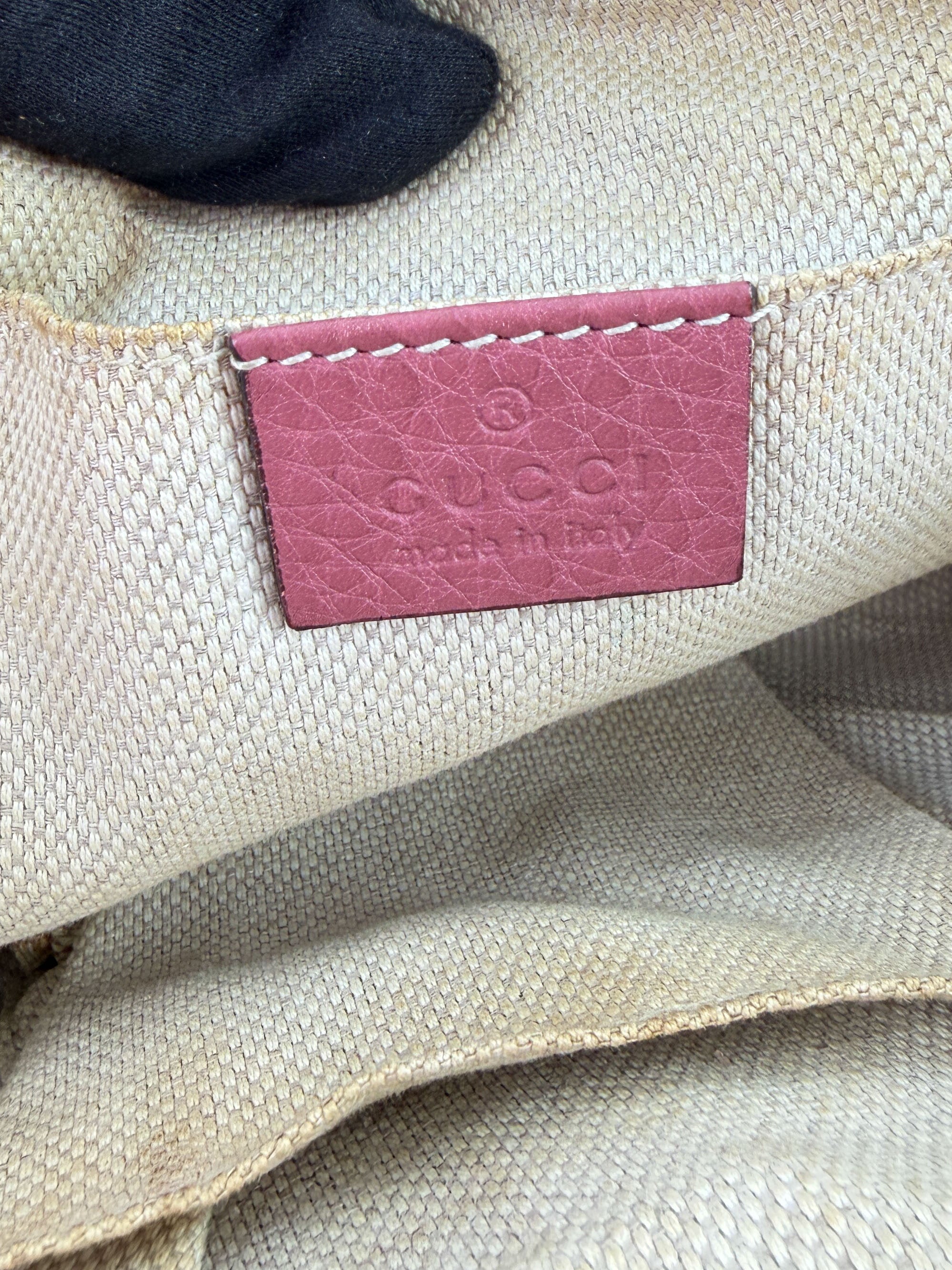 Gucci pink leather Soho Disco crossbody 308364 498879