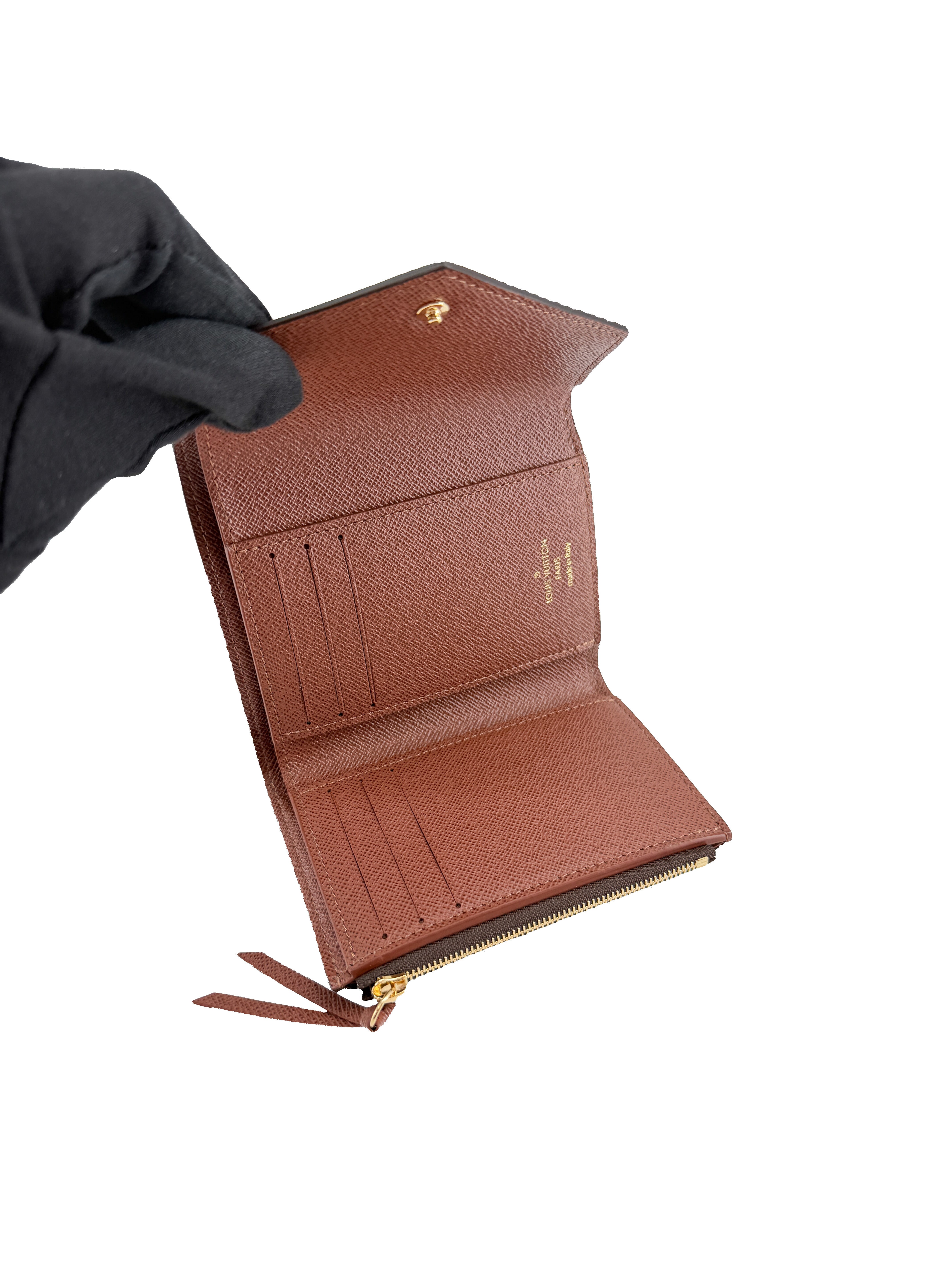 Louis Vuitton monogram Victorine wallet NFC