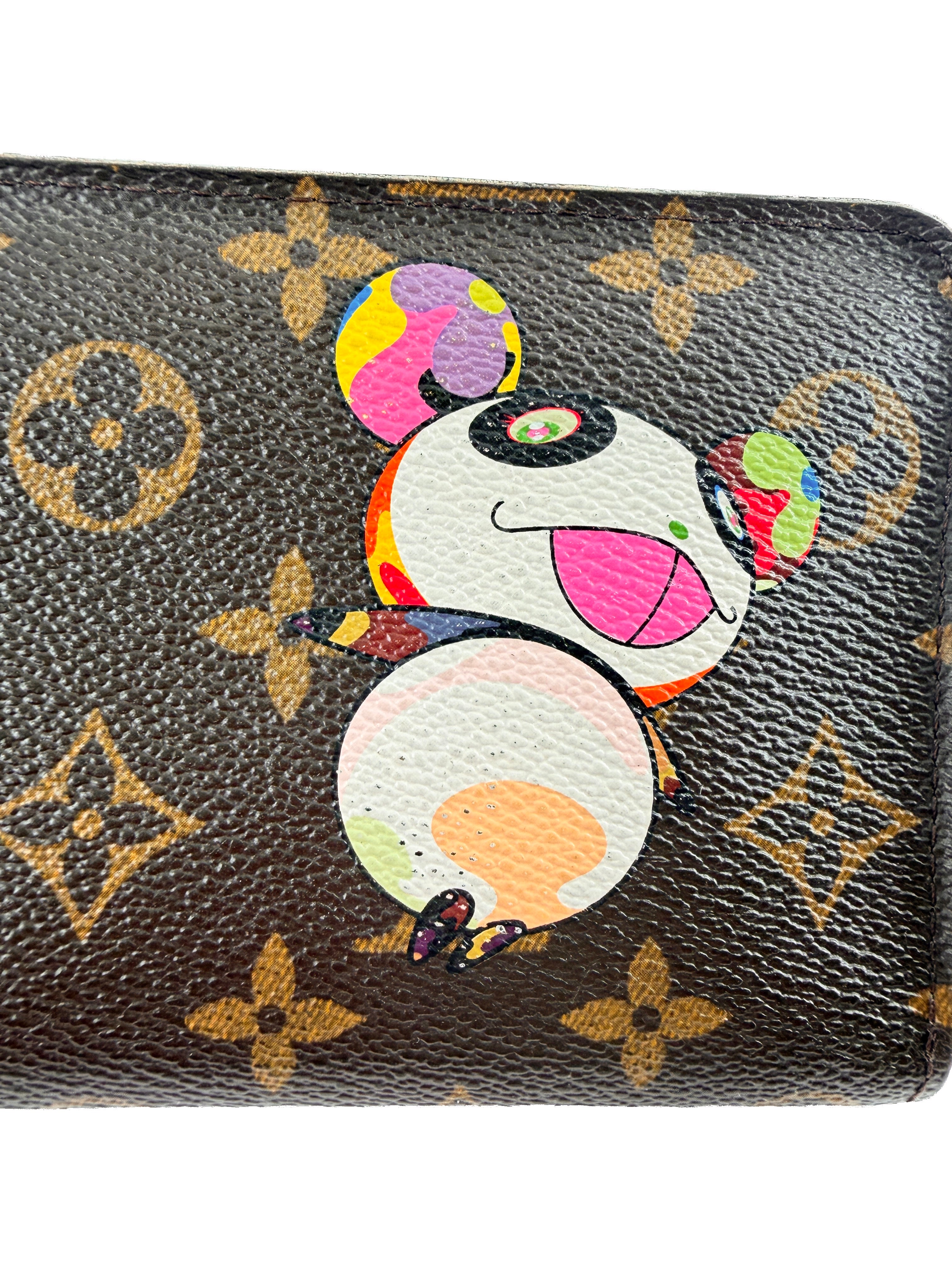 Louis Vuitton Monogram Panda Porte Monnaie Zip wallet CA0094