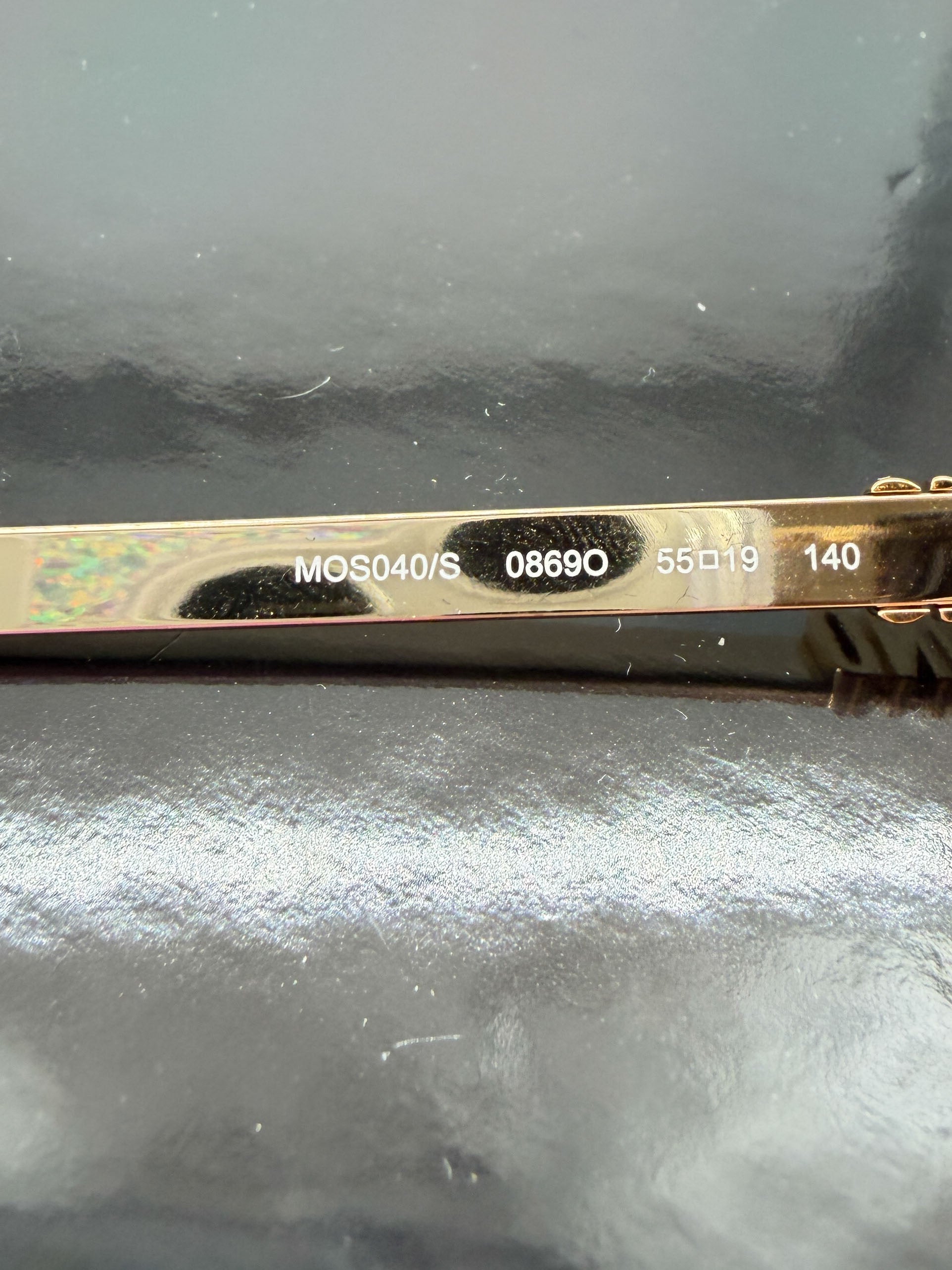 Moschino tortoise cat eye sunglasses MOS040 BOX