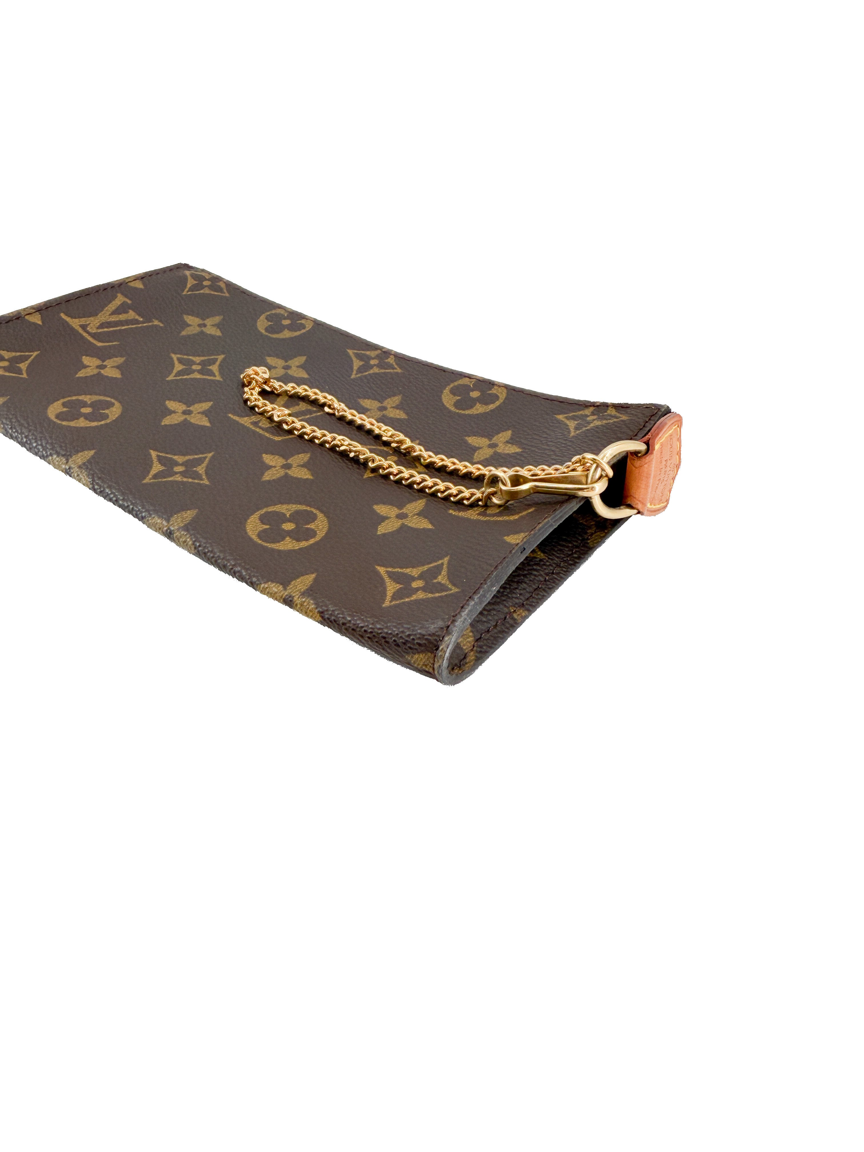 Louis Vuitton monogram bucket pouch AR0011