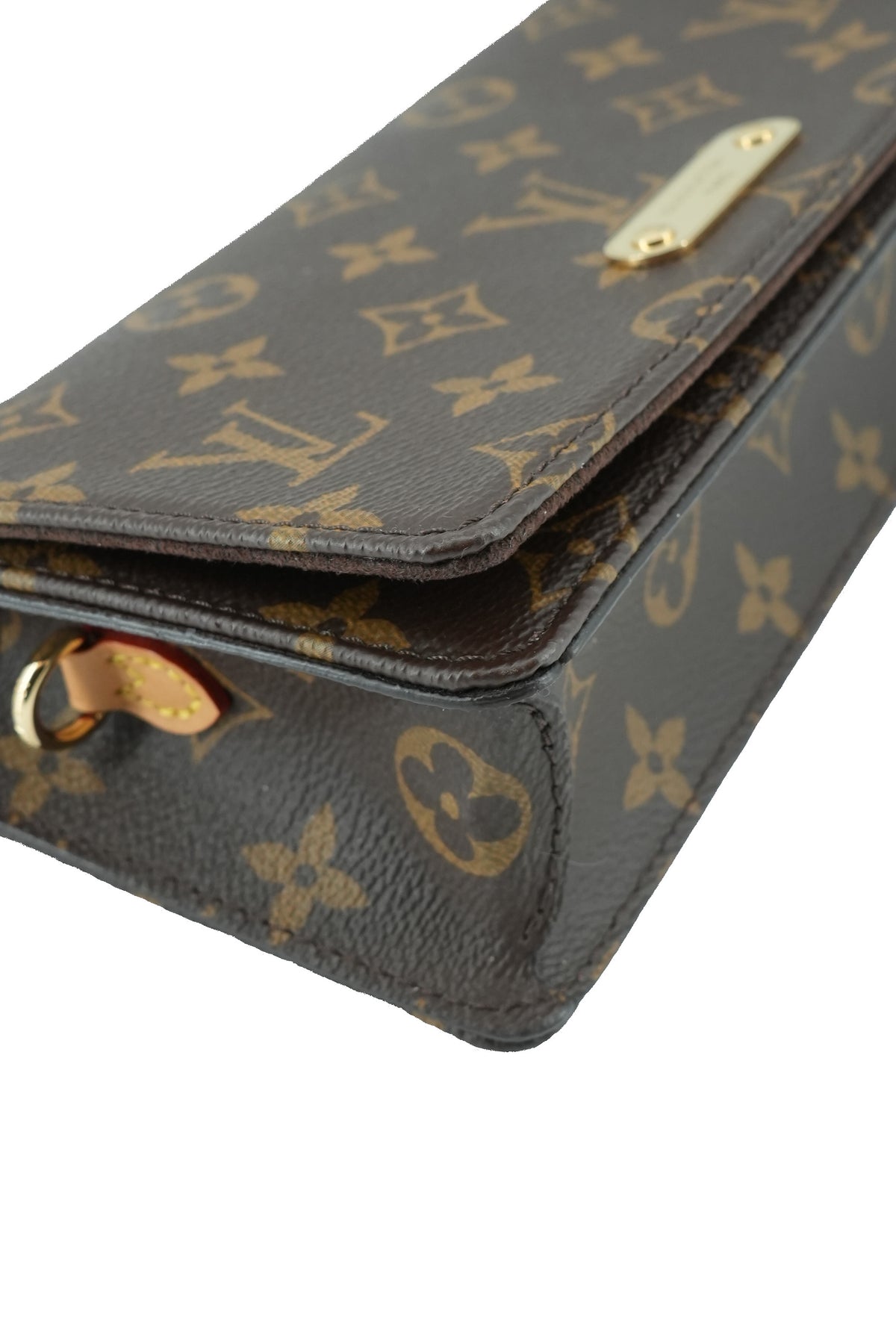 Louis Vuitton monogram Lily wallet on a chain NFC