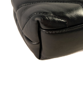 Saint Laurent black leather toy loulou crossbody