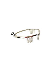 Louis Vuitton monogram silver tone Tiara GP0116