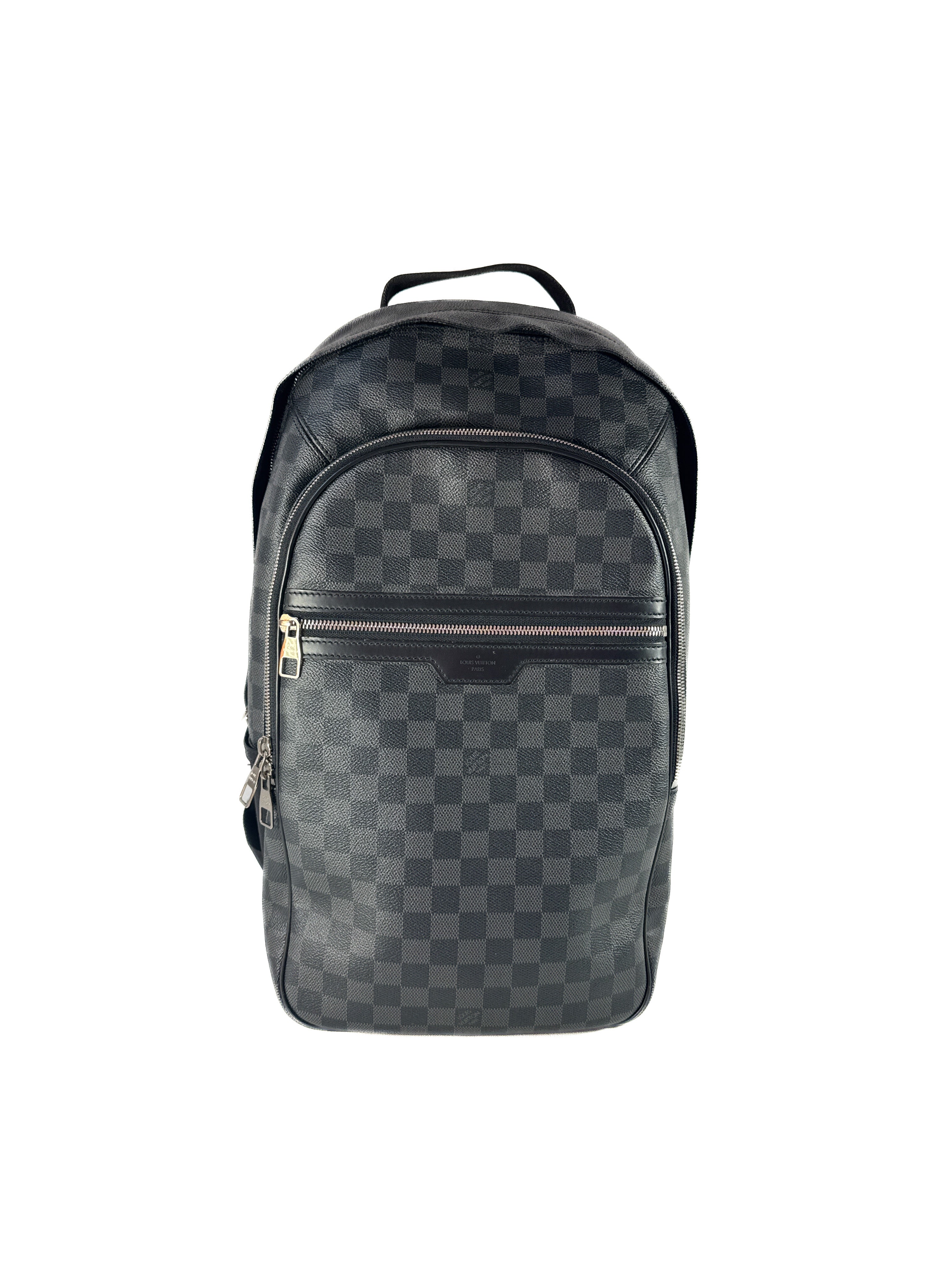 Louis Vuitton damier graphite Michael backpack RI1163