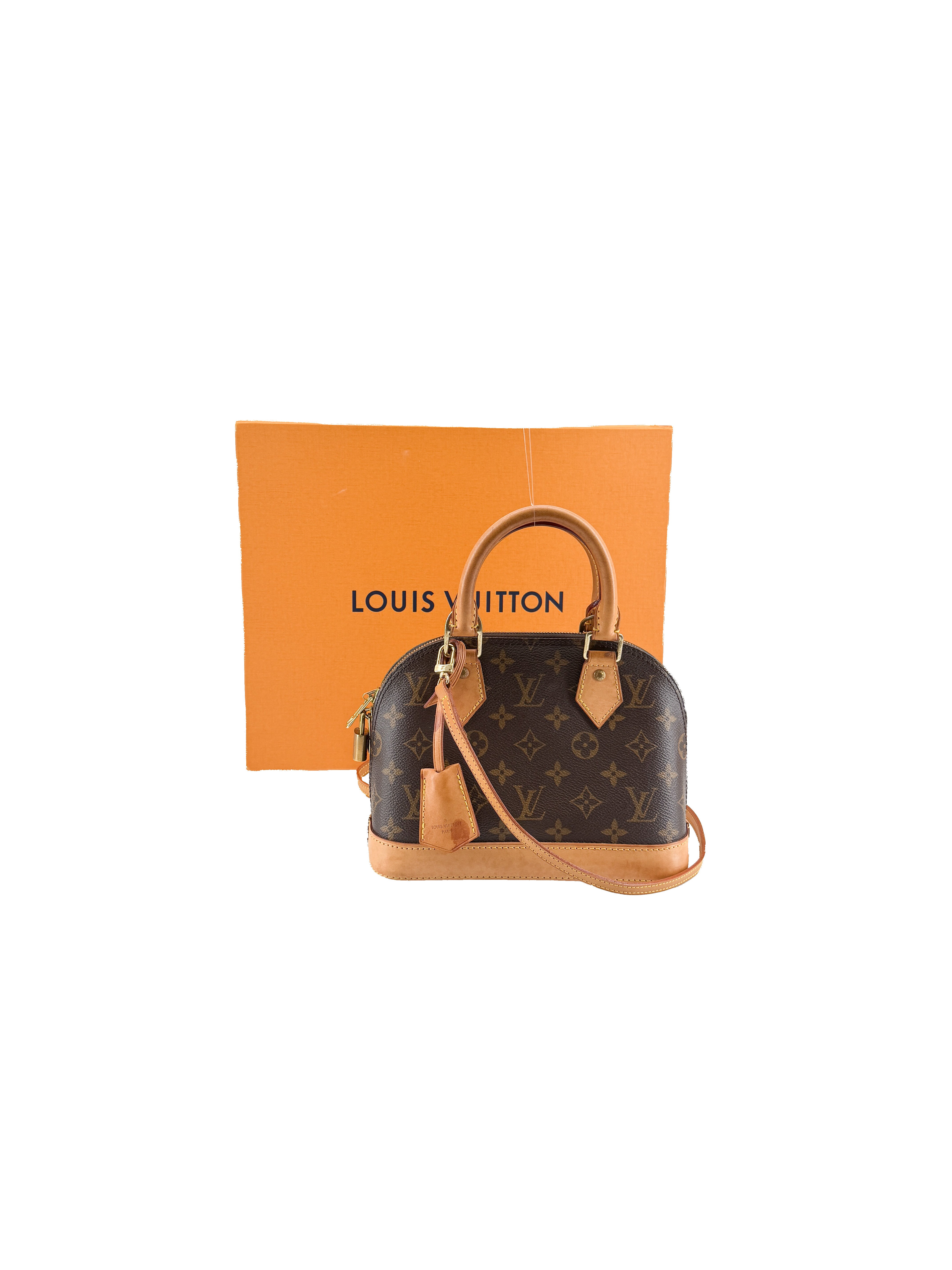 Louis Vuitton monogram Alma BB NFC