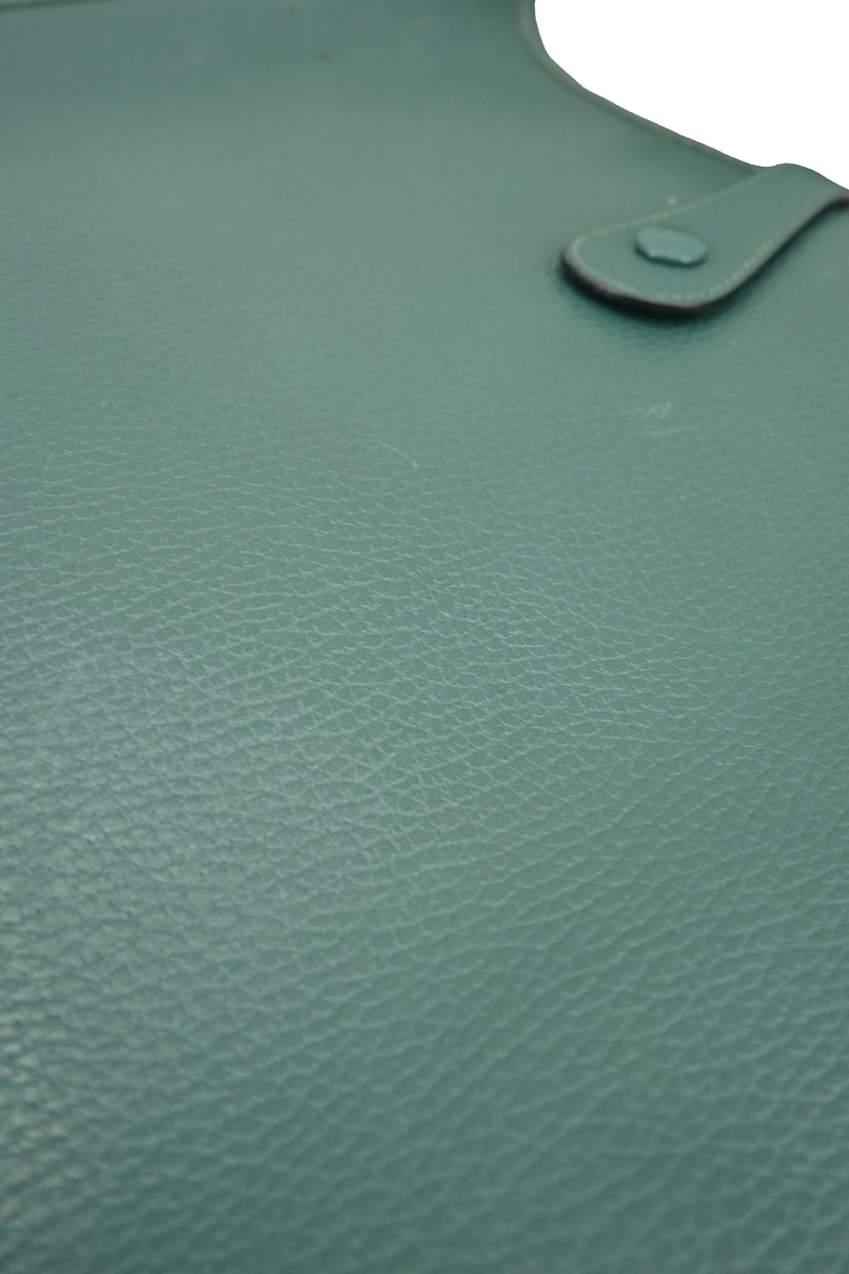 Hermès dark green Evelyne I GM Courchevel (Y)