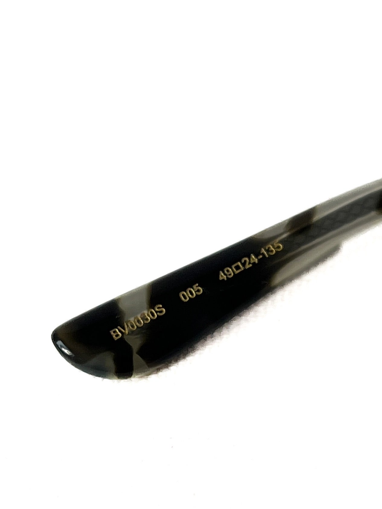 Bottega Veneta Avana silver tortoise sunglasses NEW CASE