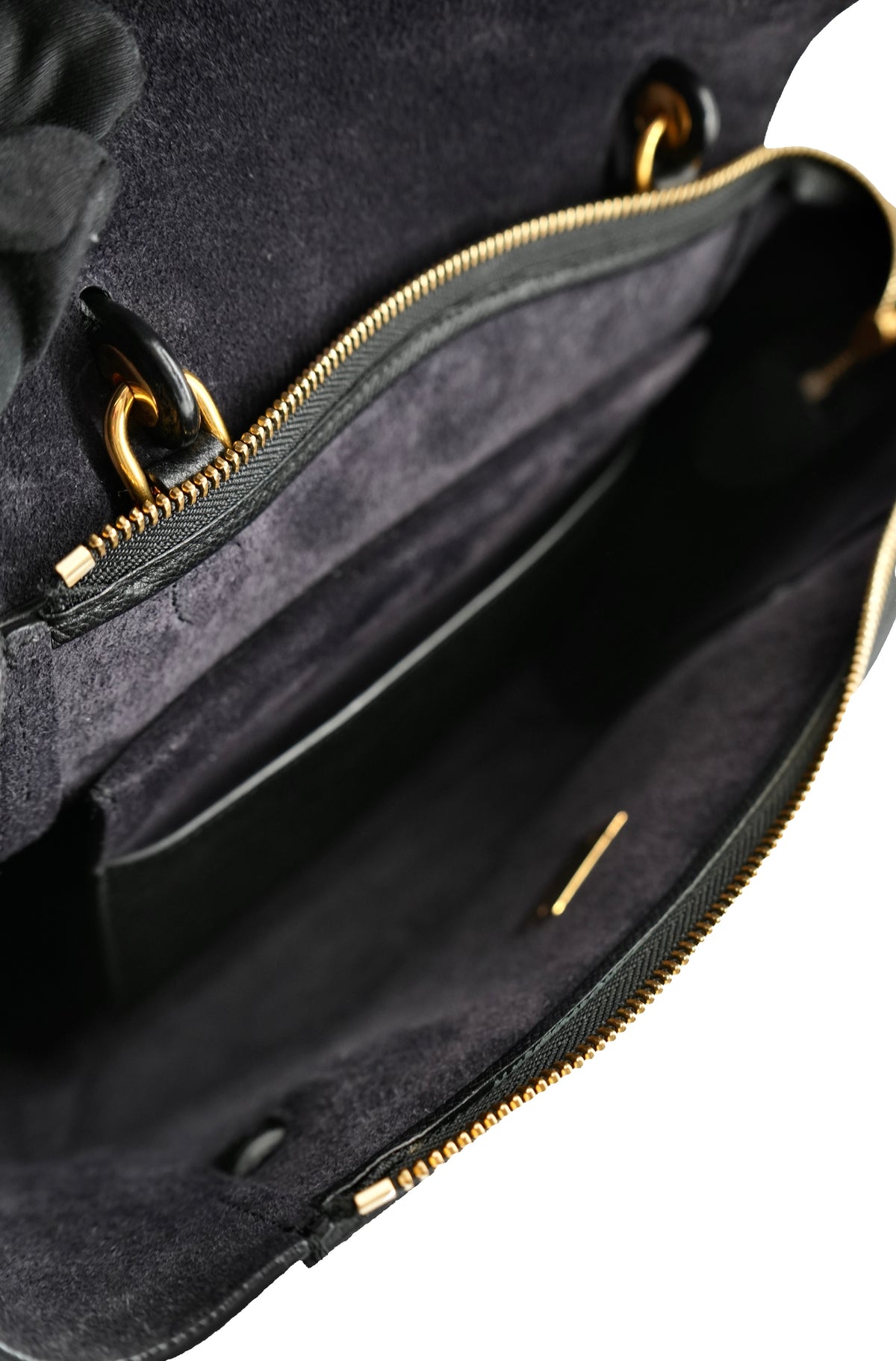 Celine black leather belt bag S-SL-4176