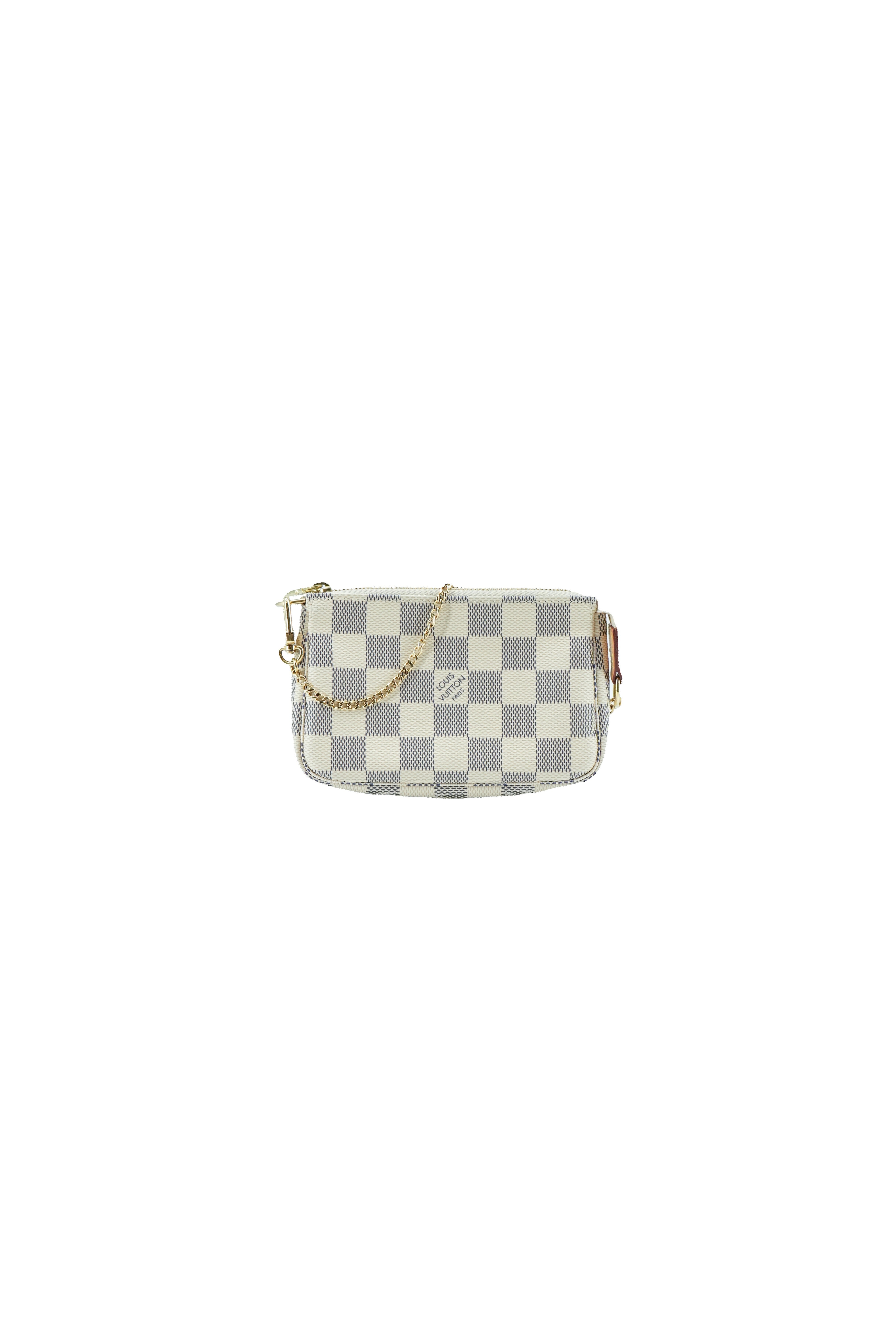 Louis Vuitton damier azur mini pochette SF0168