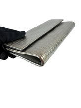 Christian Dior metallic patent leather micro Cannage  Lady Dior WOC  88-MA-0176