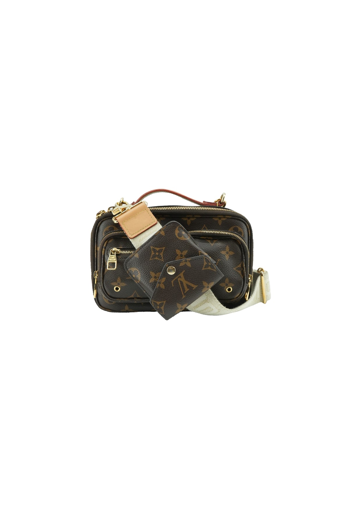 Louis Vuitton utility crossbody monogram canvas NFC