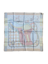 Hermès tapis de selle silk scarf NWT