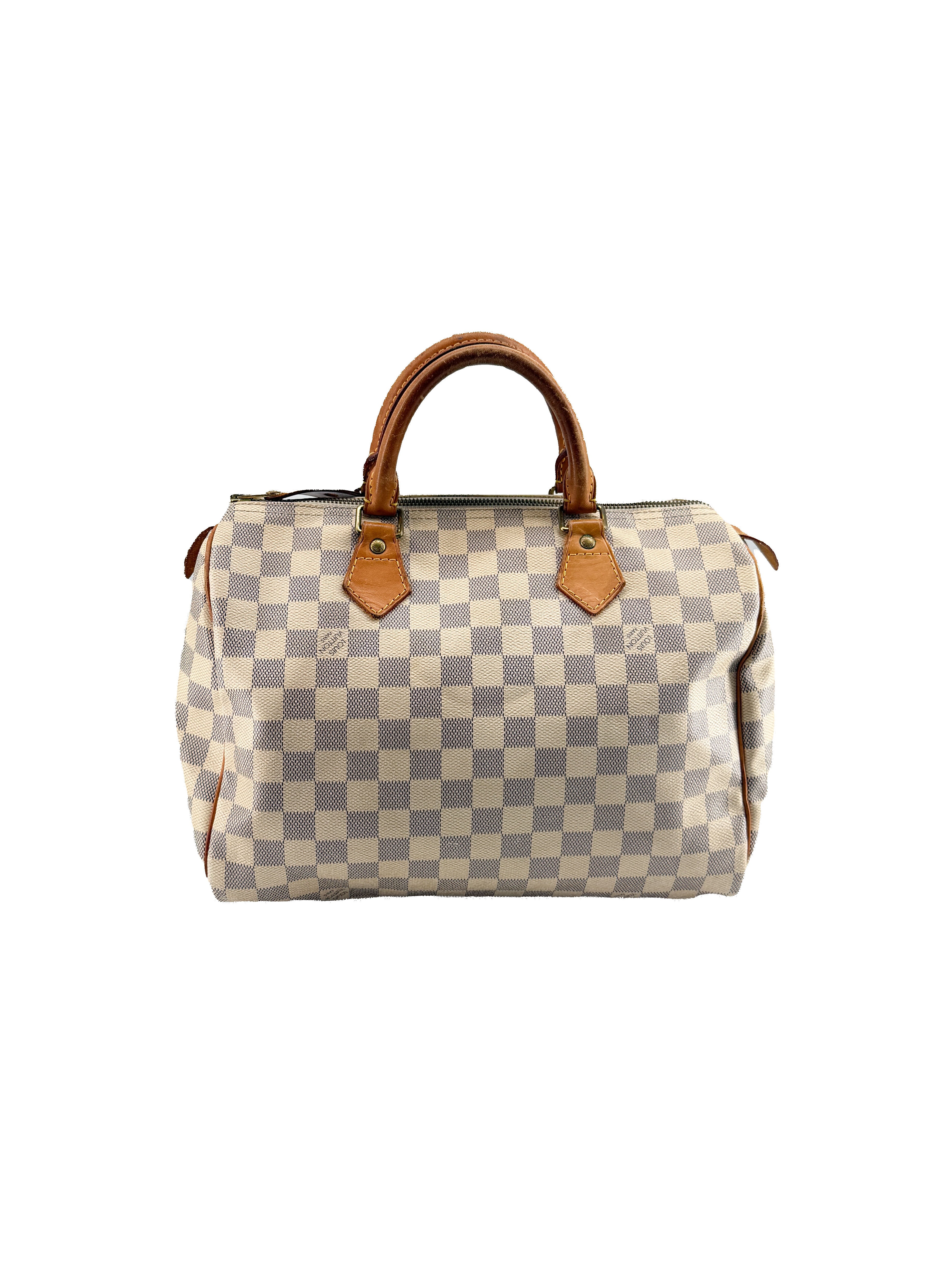 Louis Vuitton damier azur Speedy 30 BA5112