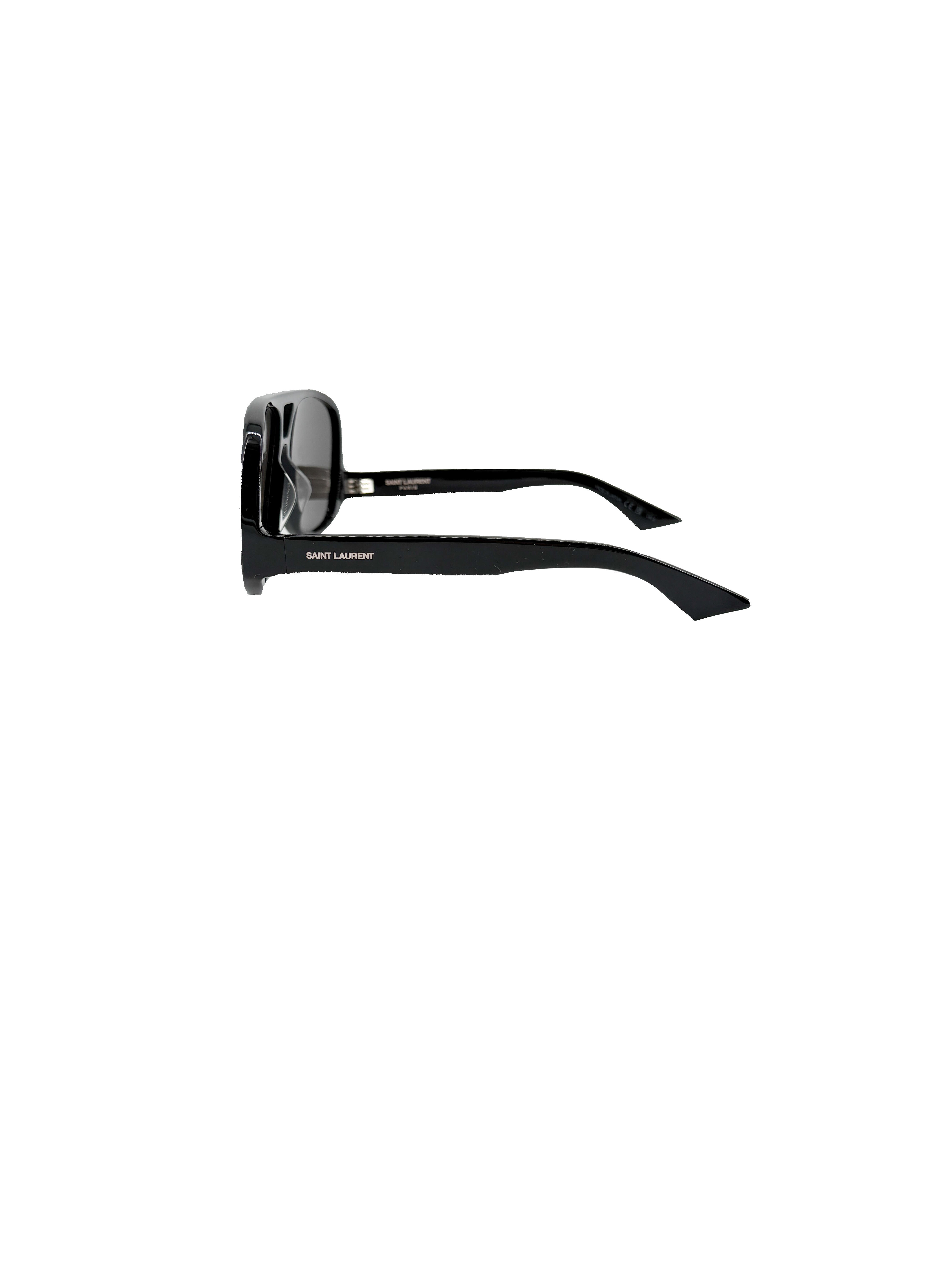 Saint Laurent black Solace sunglasses SL652/F T10ER11970 *case*
