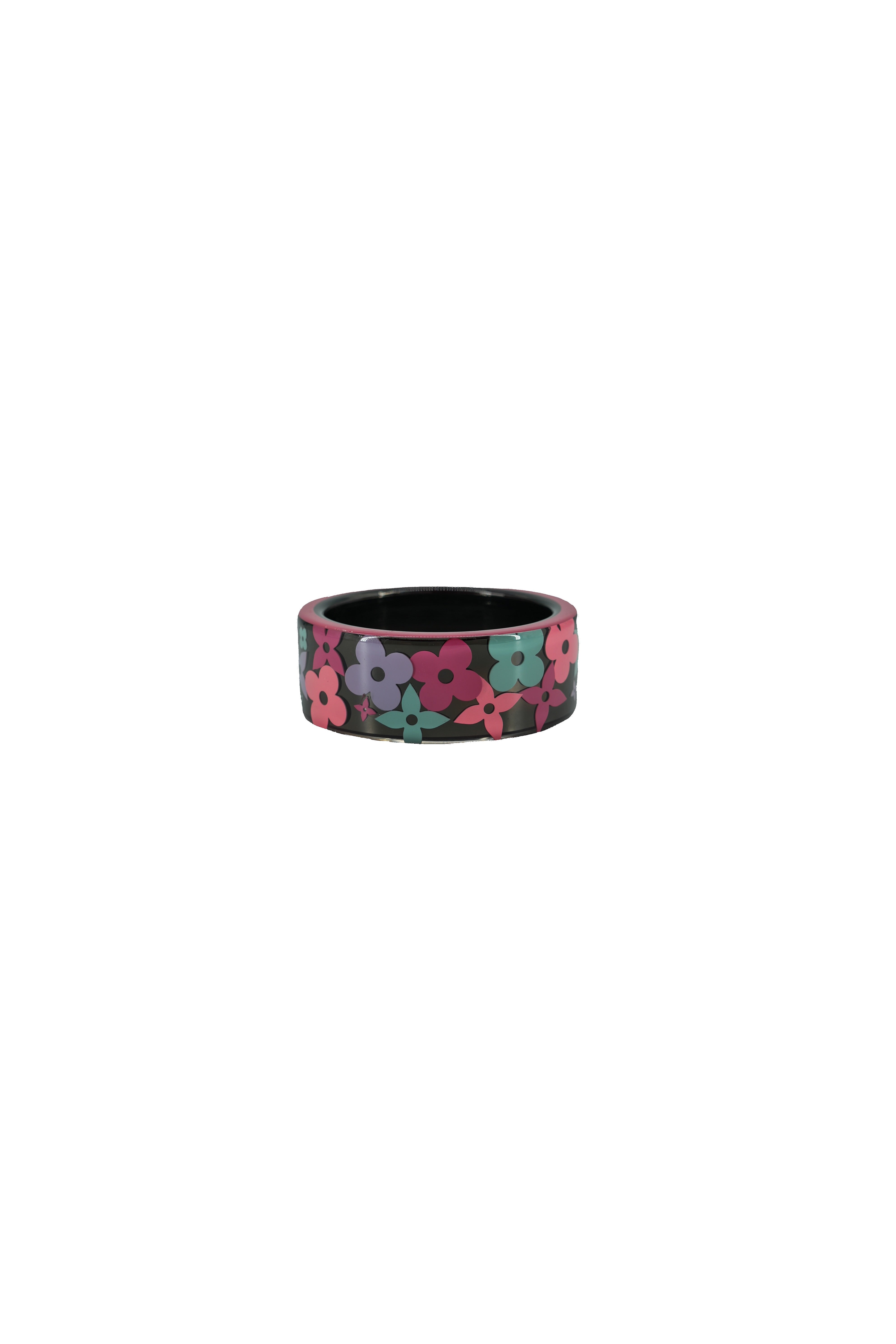 Louis Vuitton black multicolor Farandole bangle