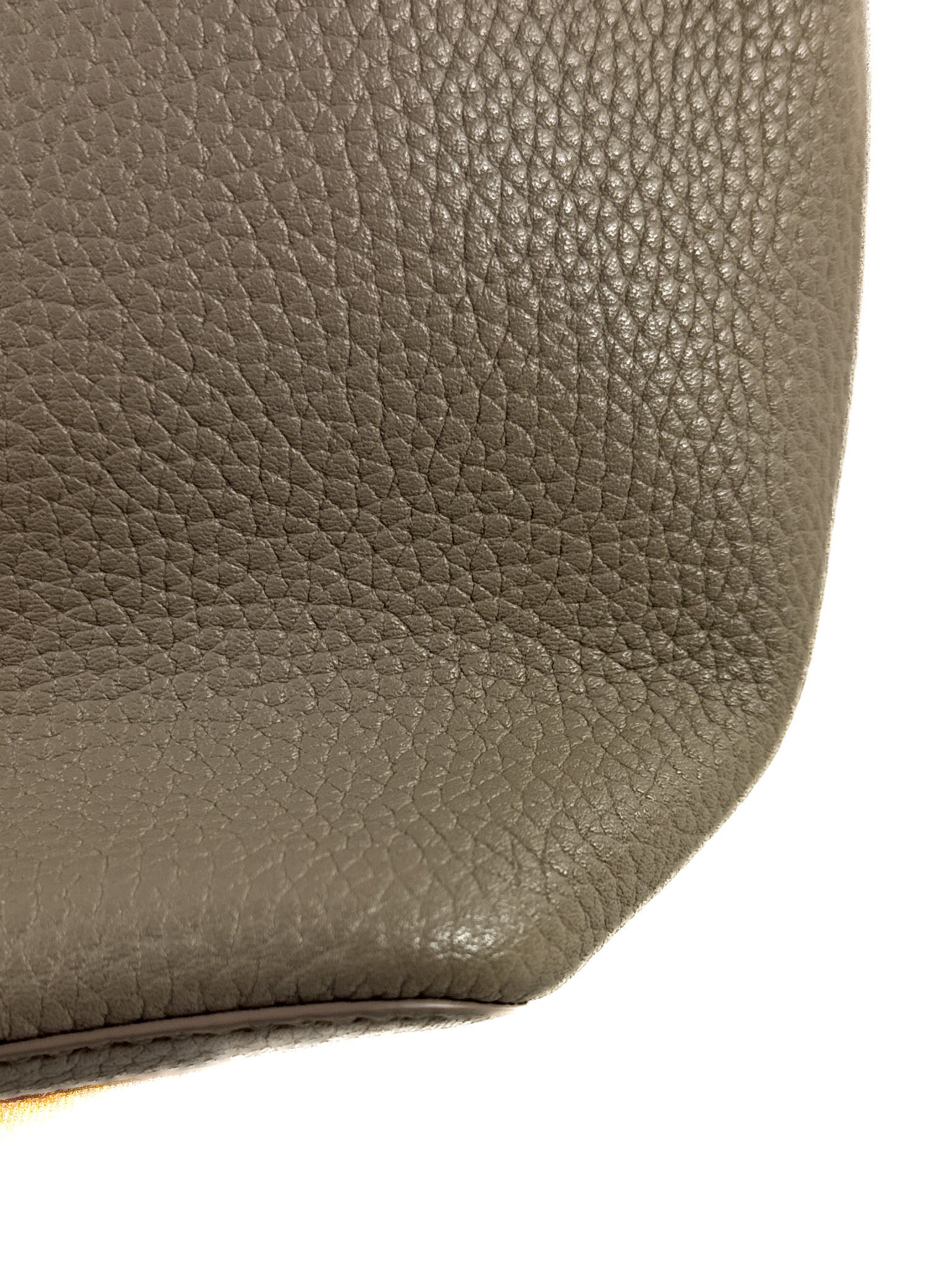 Tory Burch gray/hot pink small perry satchel