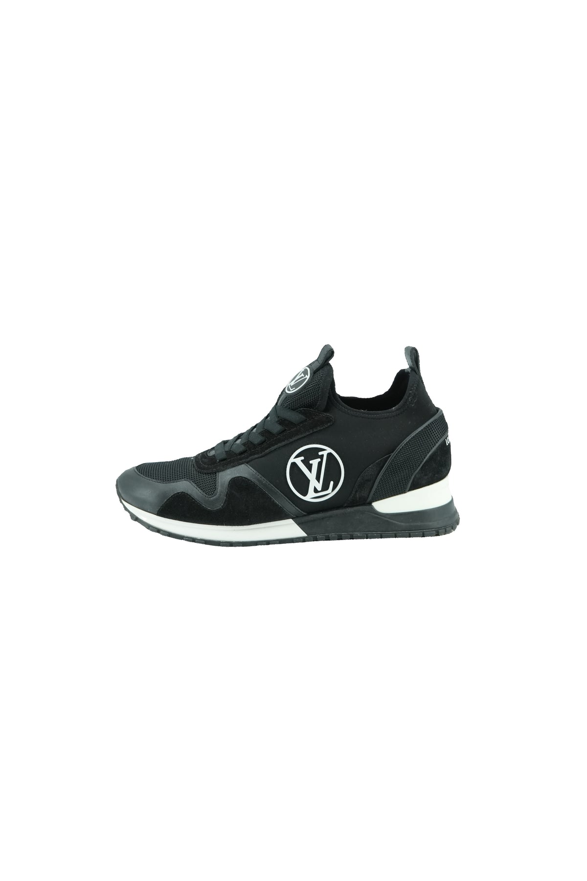 Louis Vuitton black, white Run Away sneakers size 38.5