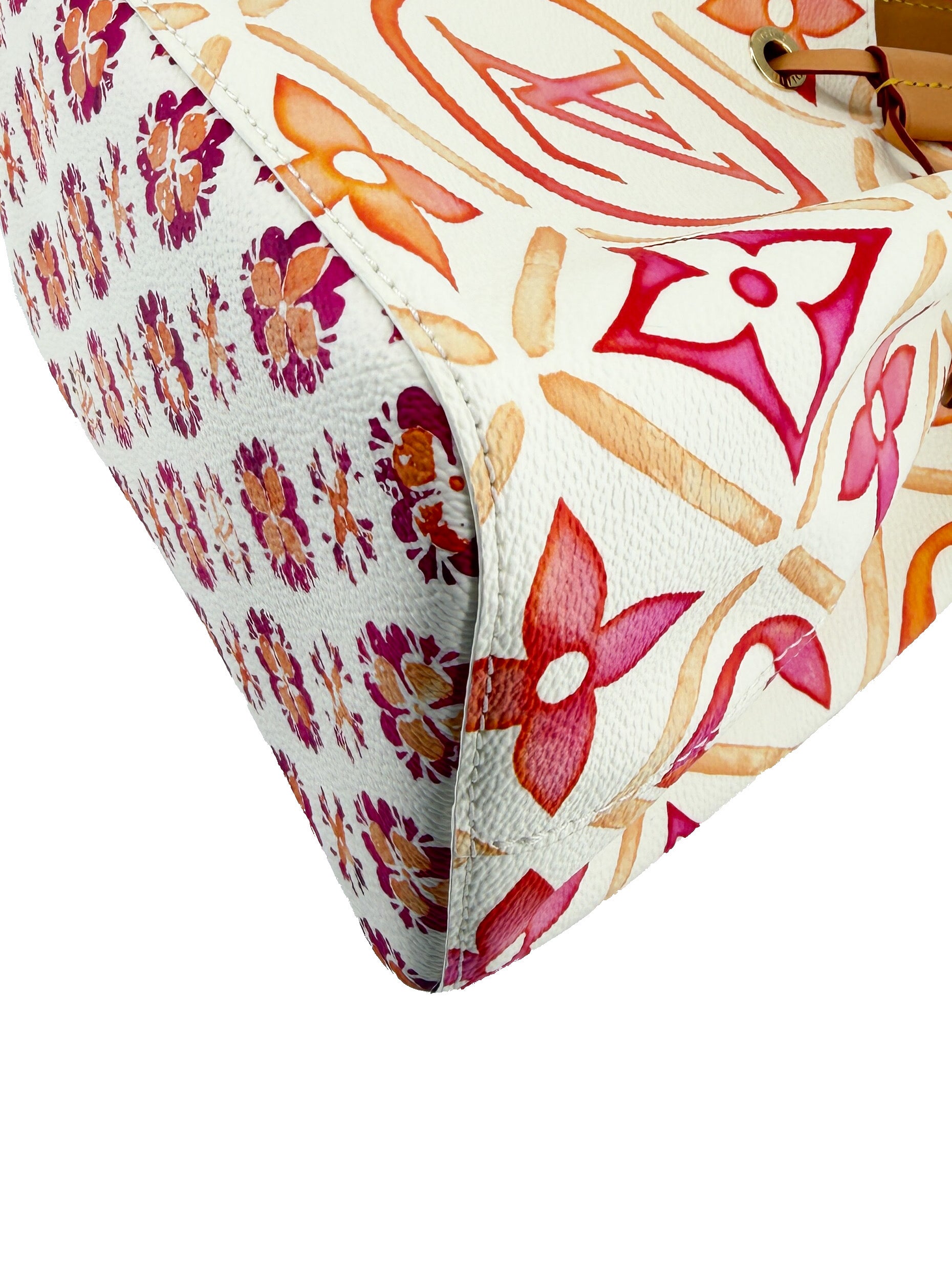 Louis Vuitton monogram Tiles NeoNoe BB Coral NFC