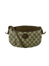 Gucci brown/gray vintage 80s/90s crossbody 904.02.020