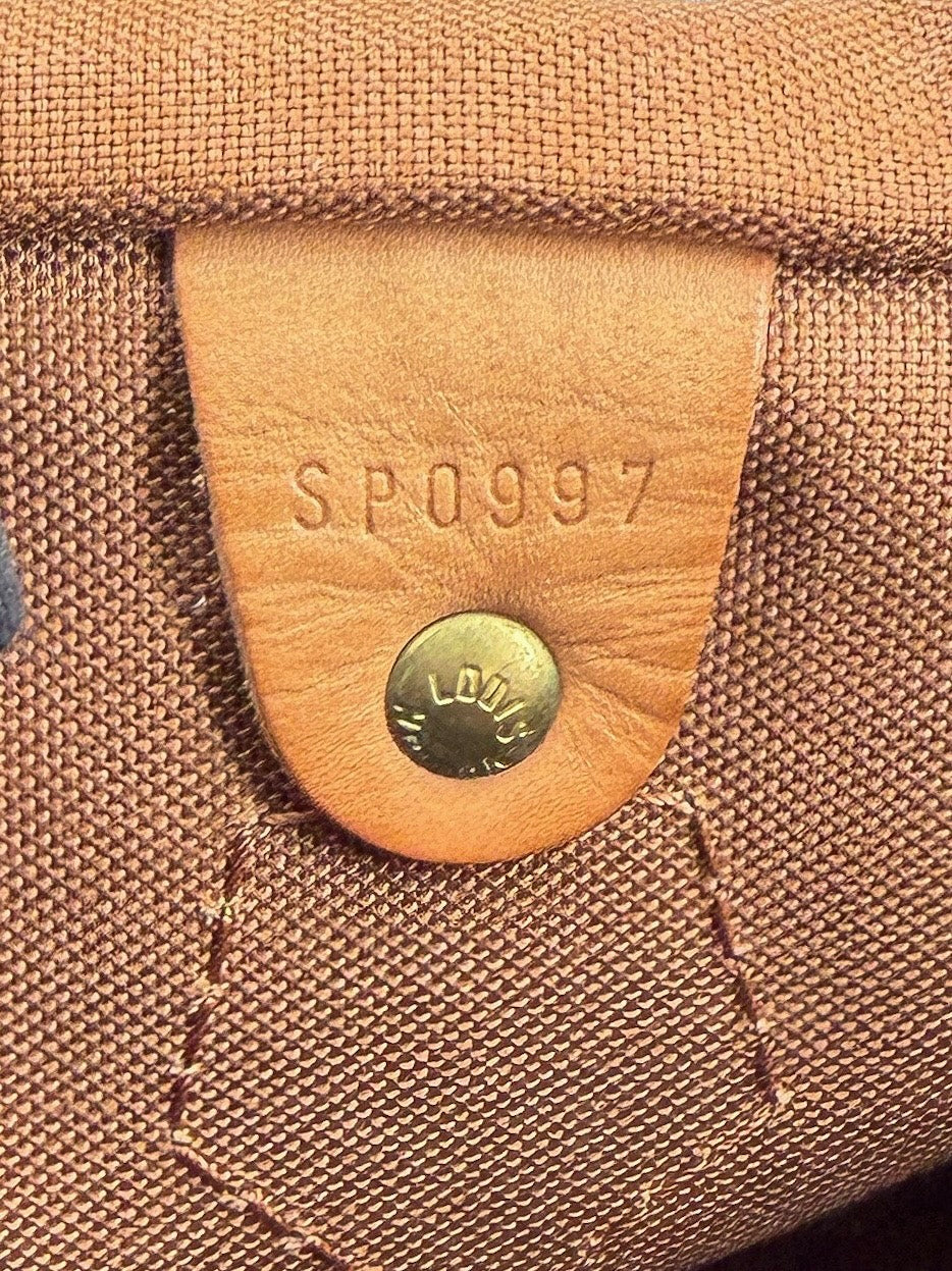 Louis Vuitton monogram Speedy 35 SP0997