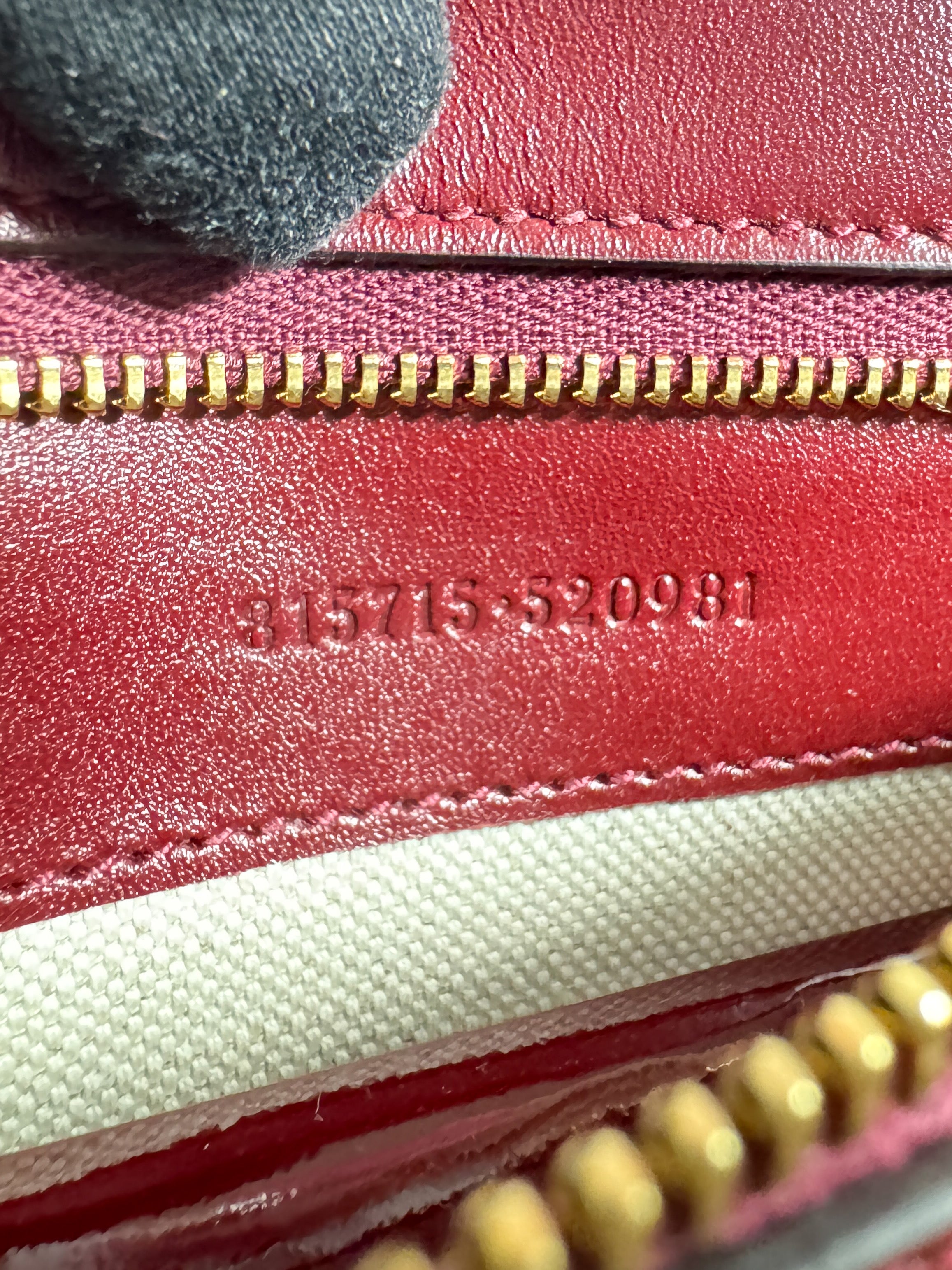 Gucci medium blondie dark red shoulder bag 520981