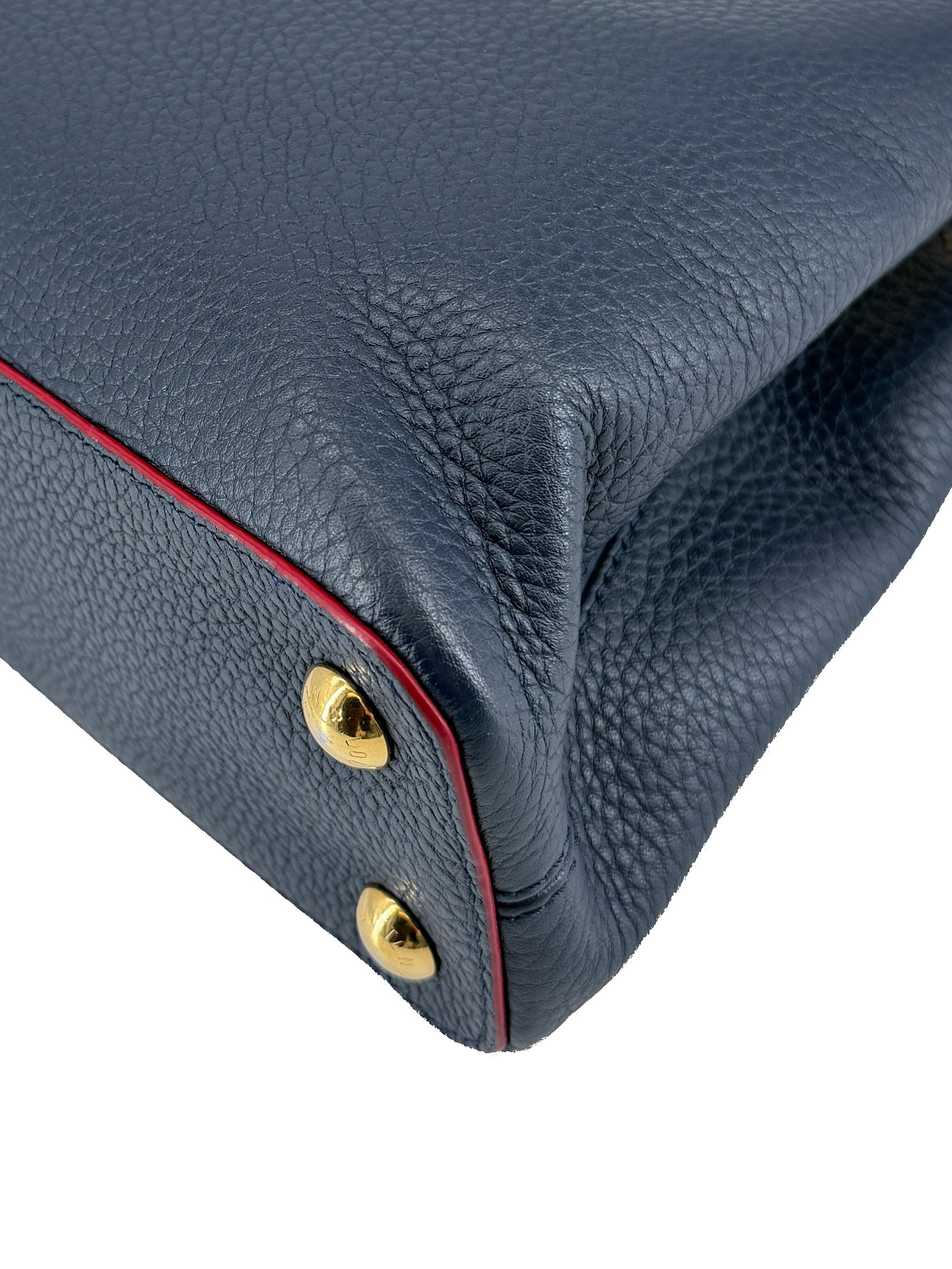 Louis Vuittin marine rogue Capucines BB NFC