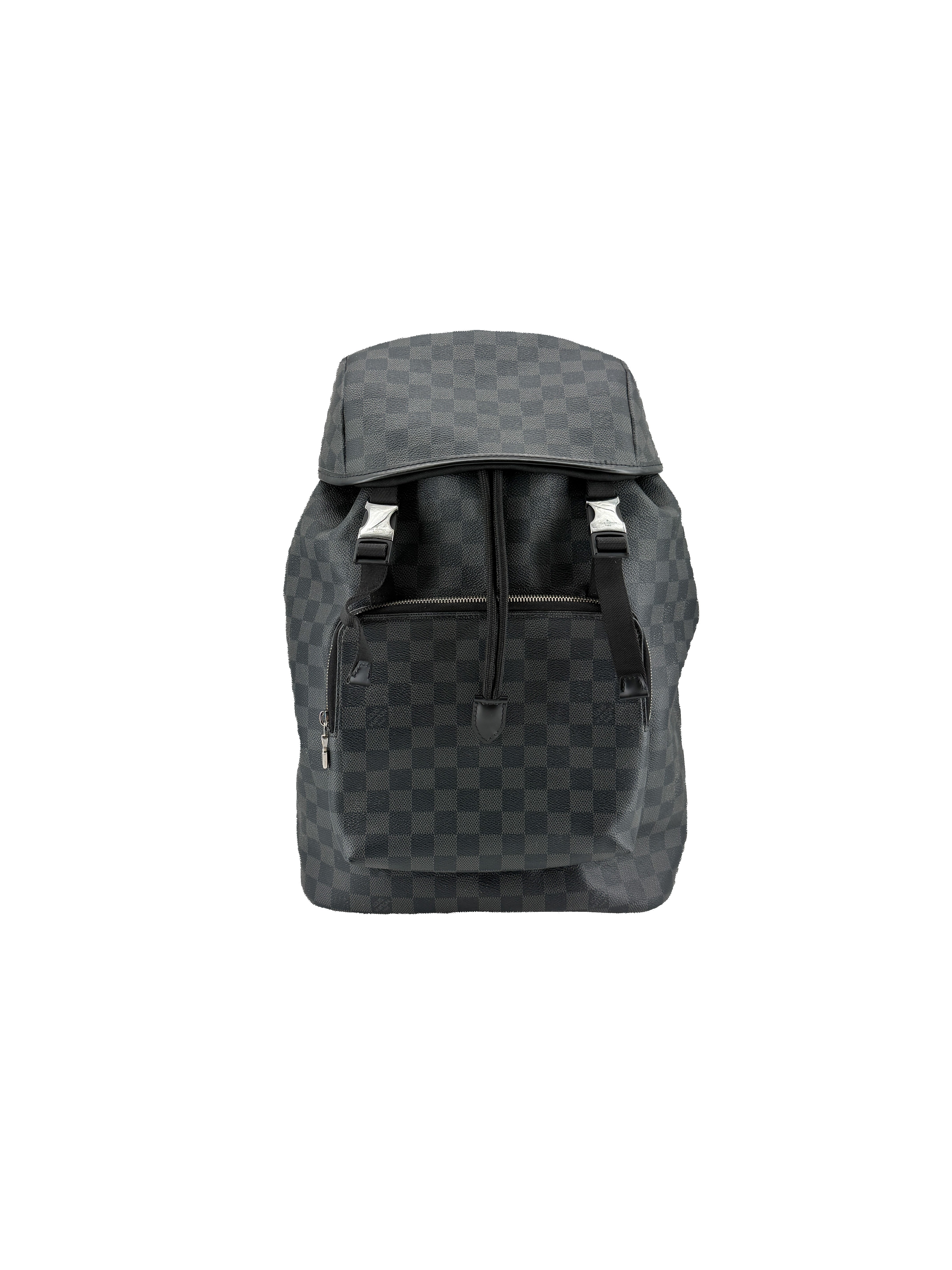 Louis Vuitton damier graphite Zack backpack DR0138