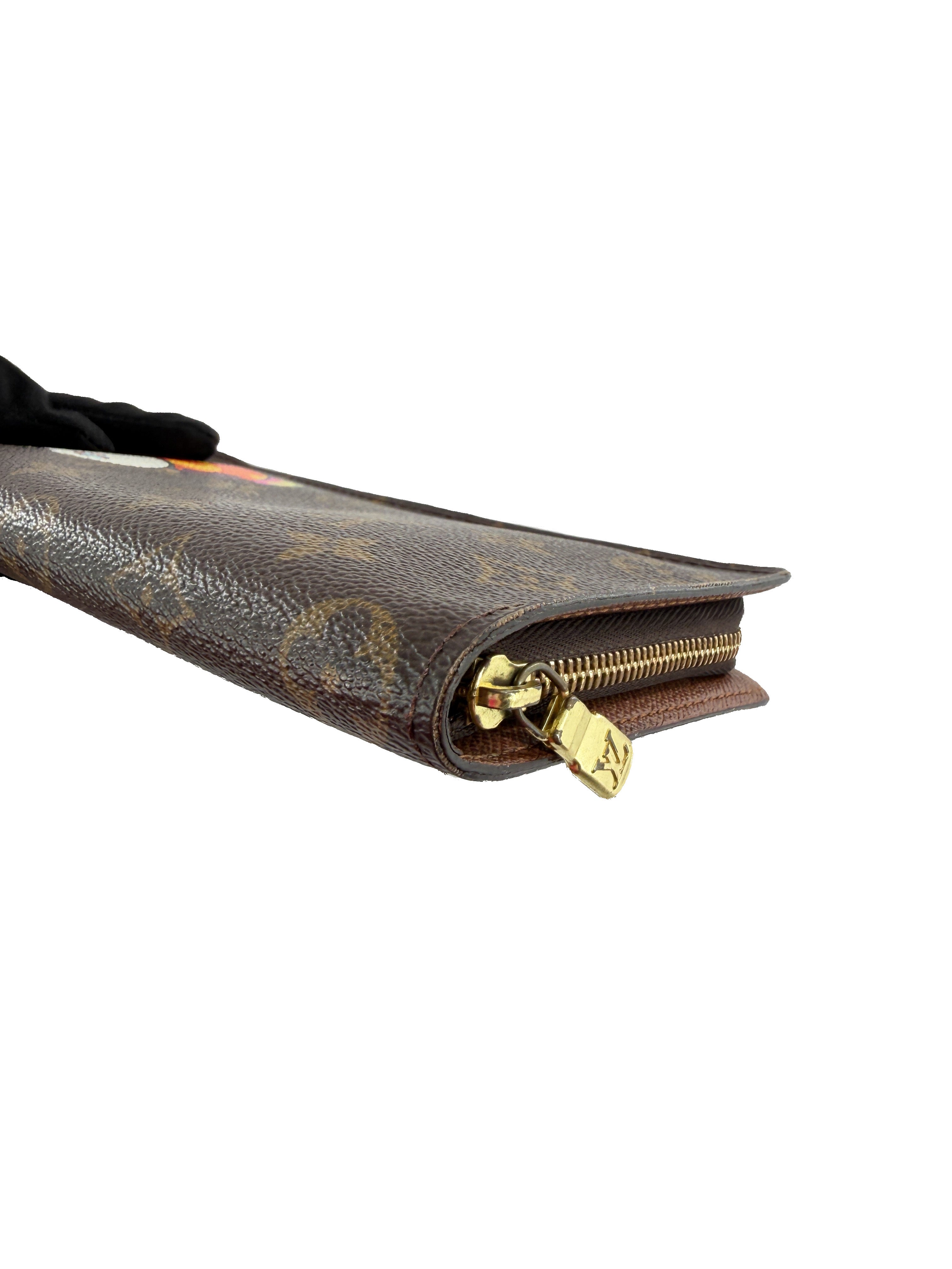 Louis Vuitton Monogram Panda Porte Monnaie Zip wallet CA0094